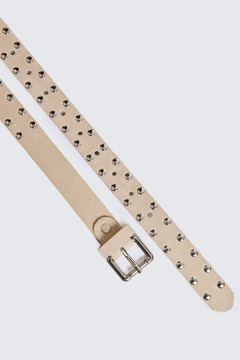Cinta borchie in suede