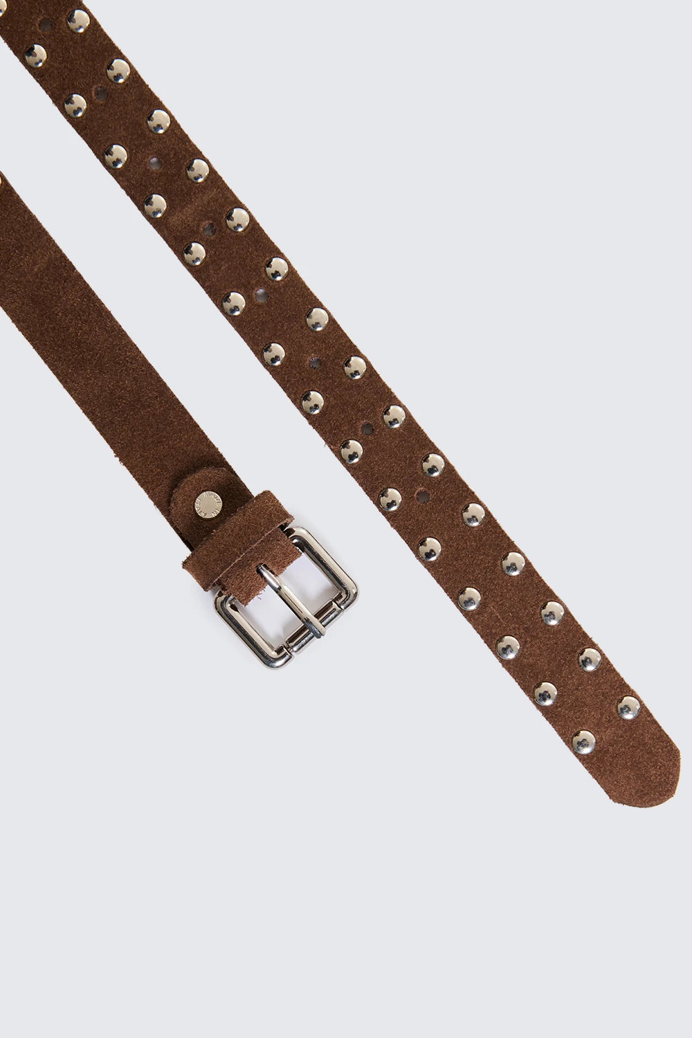 Cinta borchie in suede
