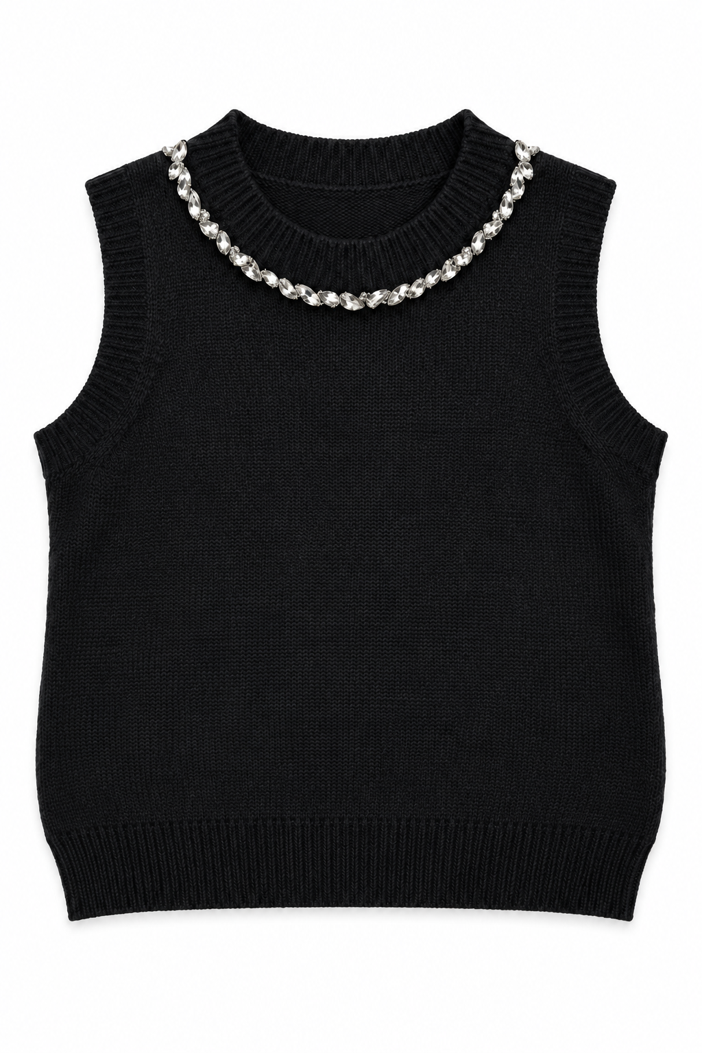 Gilet con strass