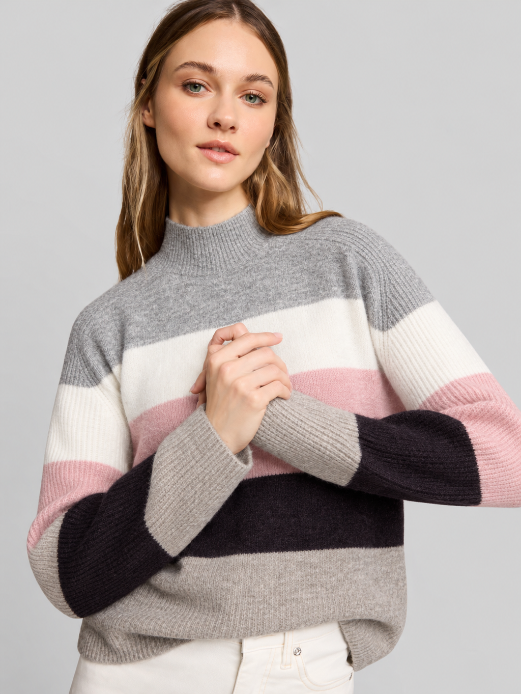 Maglione a righe