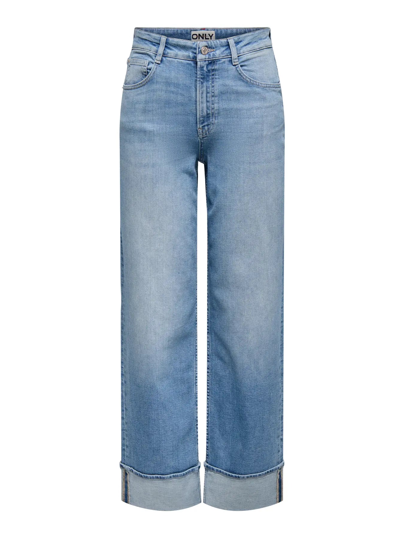 Jeans Mercer con risvolto