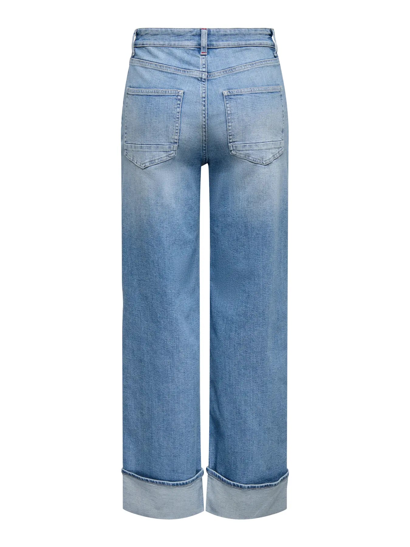 Jeans Mercer con risvolto