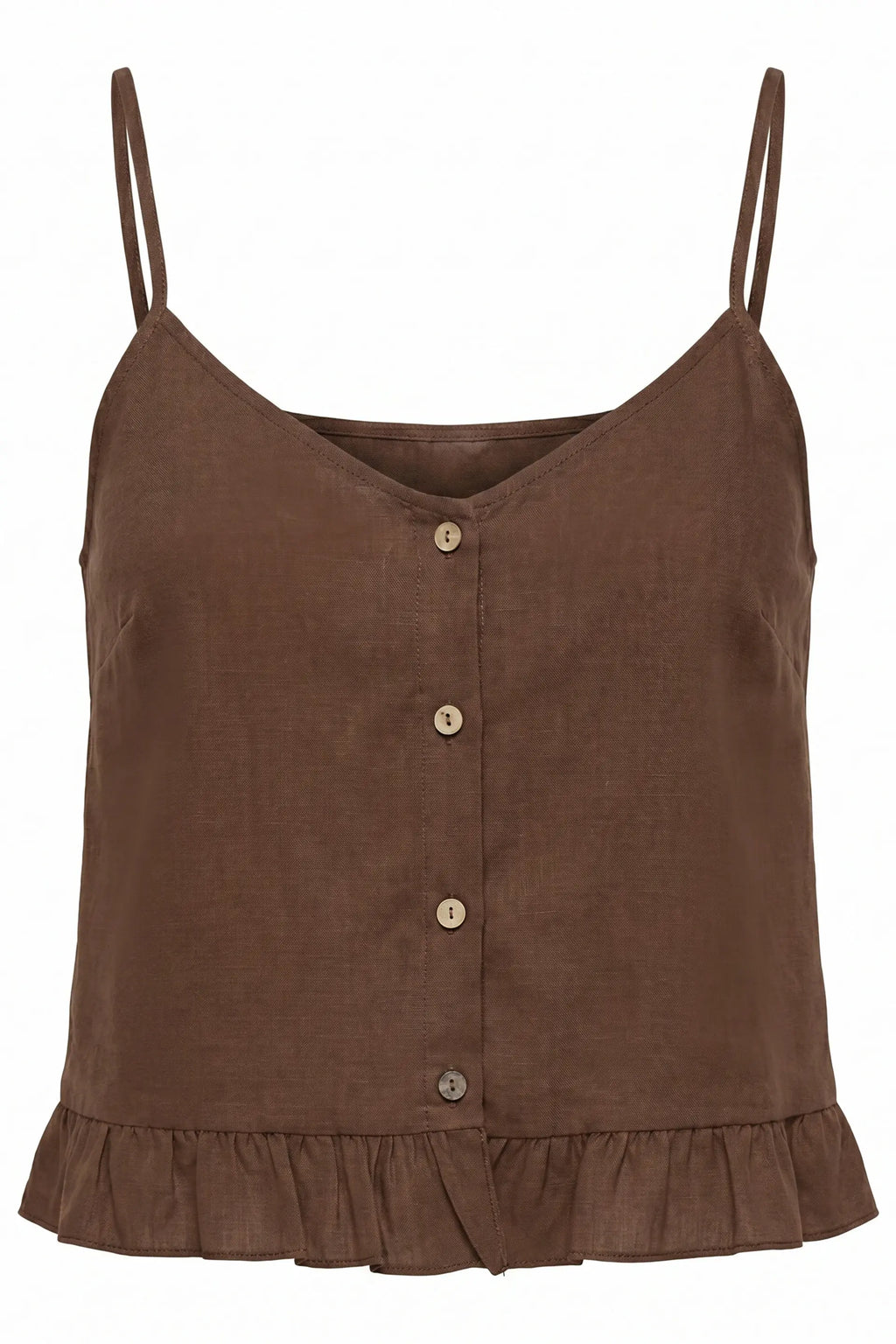 Top con rouches