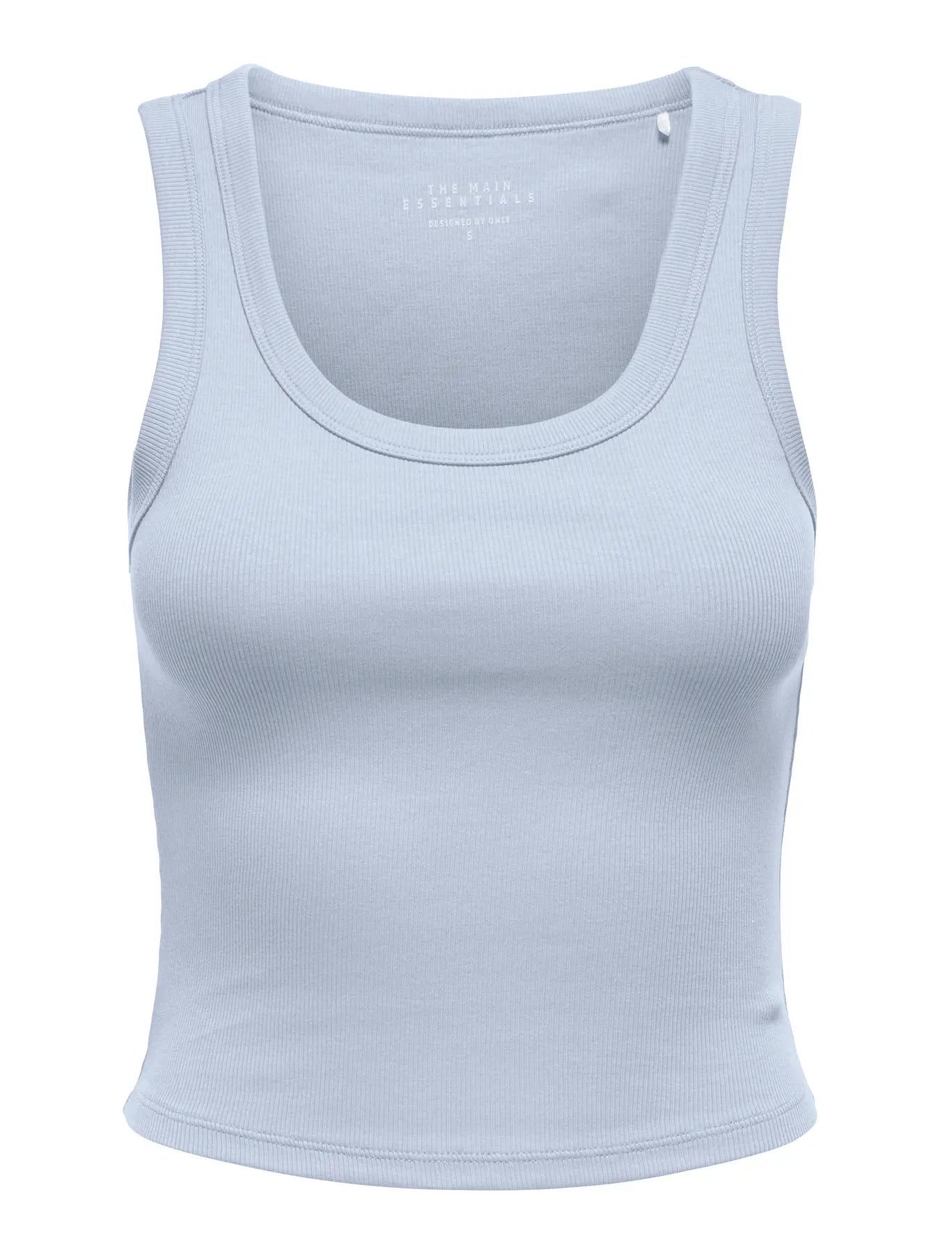 Top cropped smanicato basico