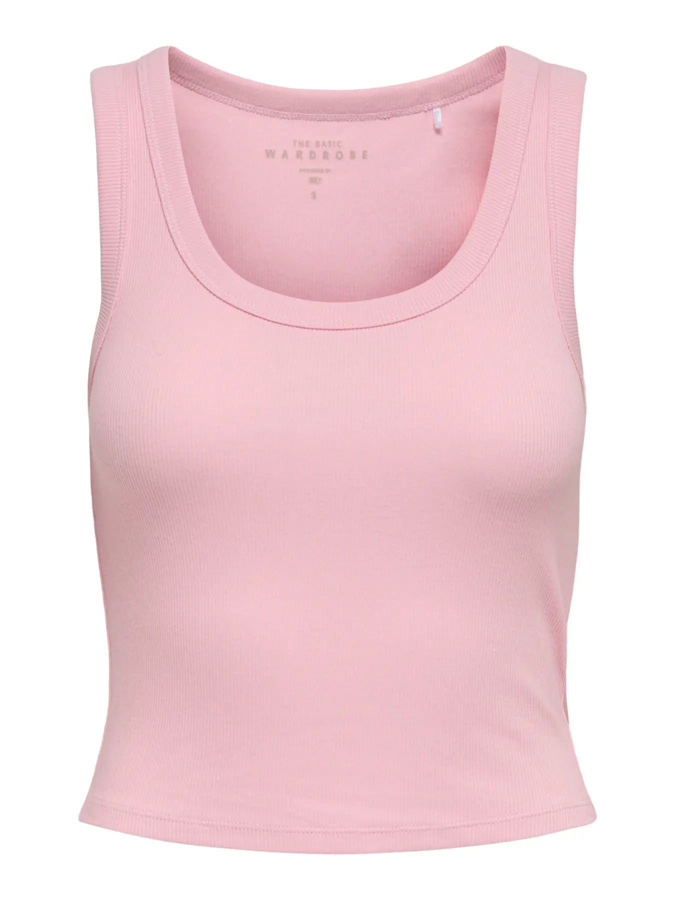 Top cropped smanicato basico