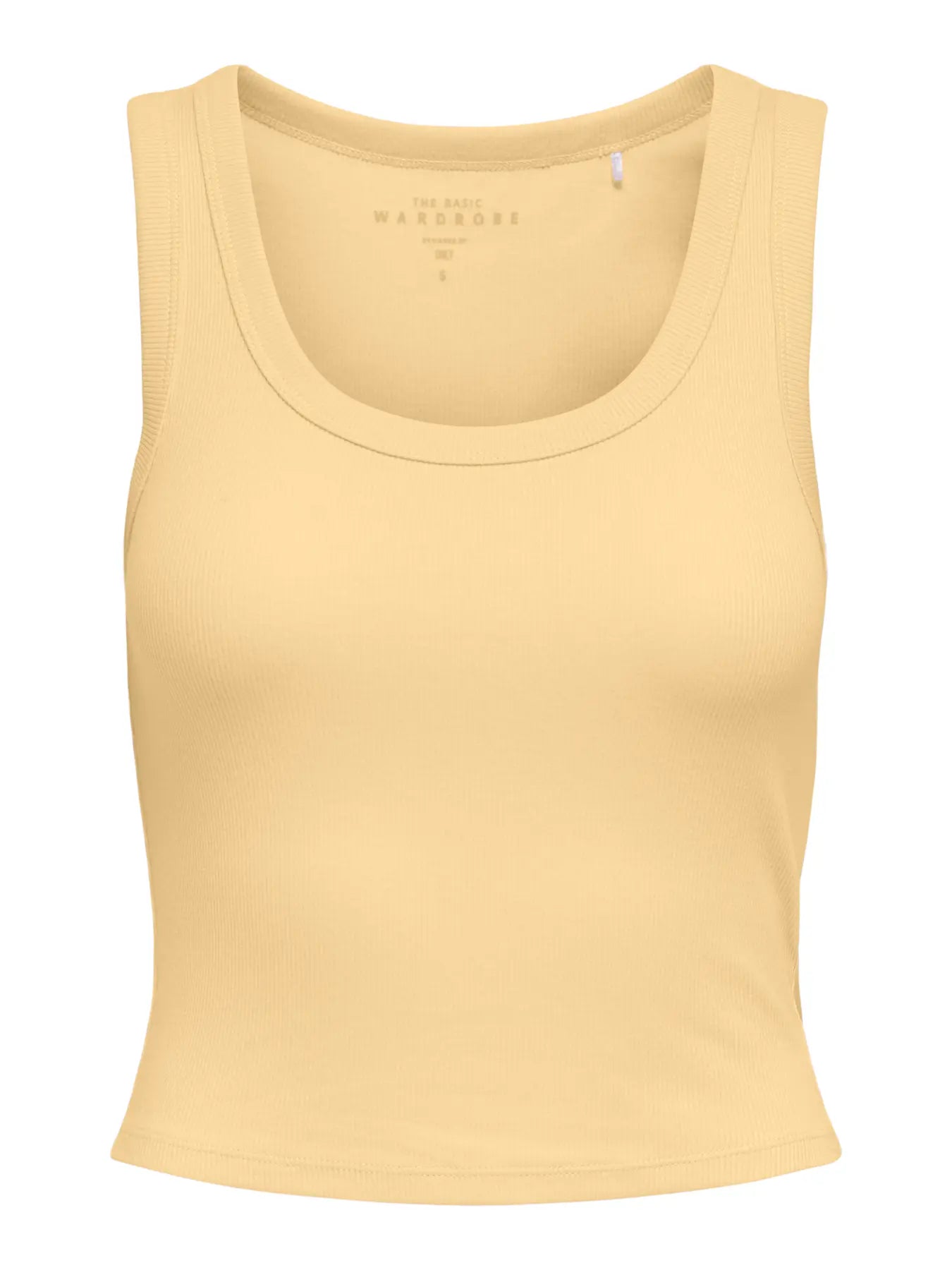 Top cropped smanicato basico