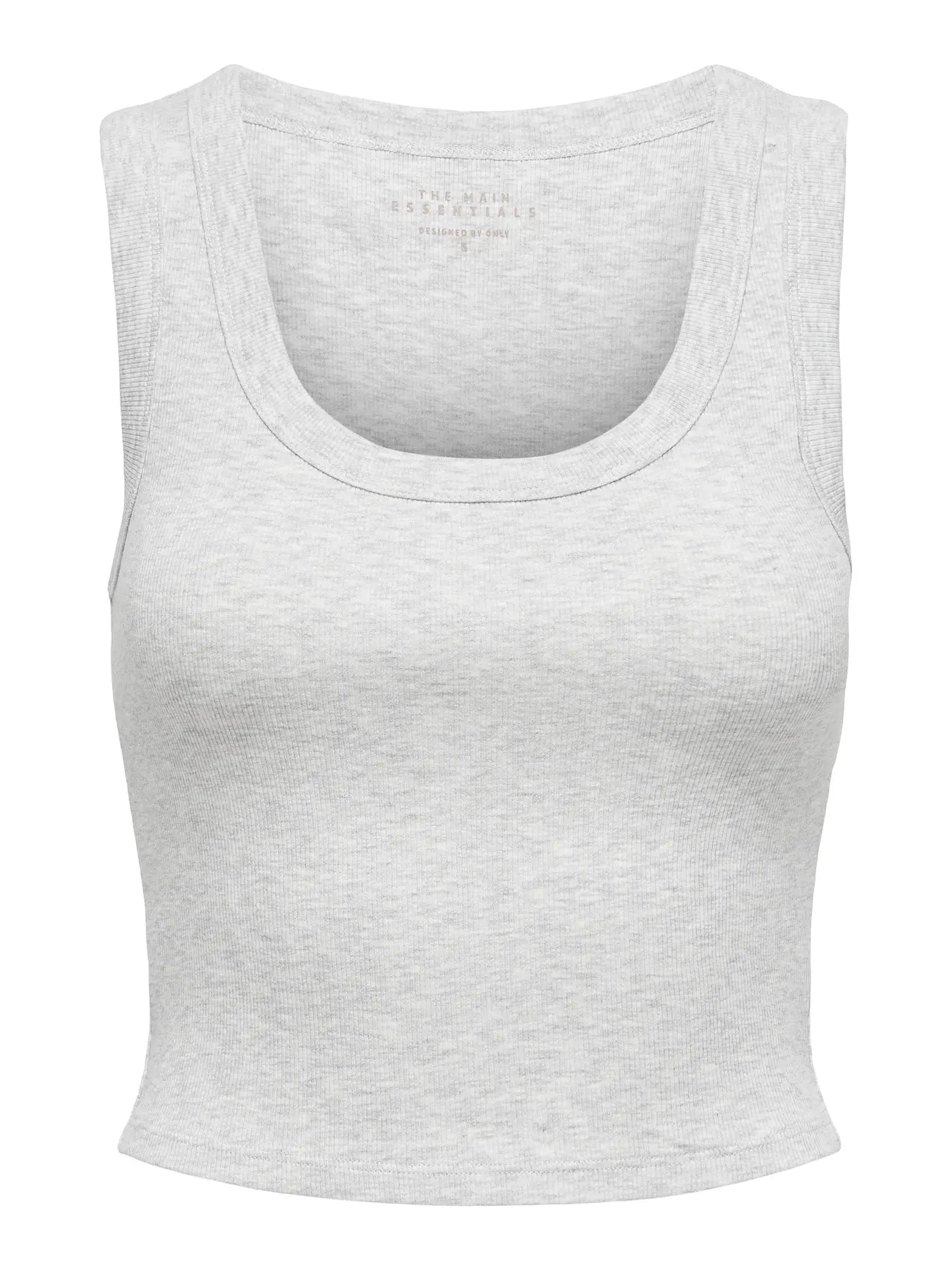 Top cropped smanicato basico