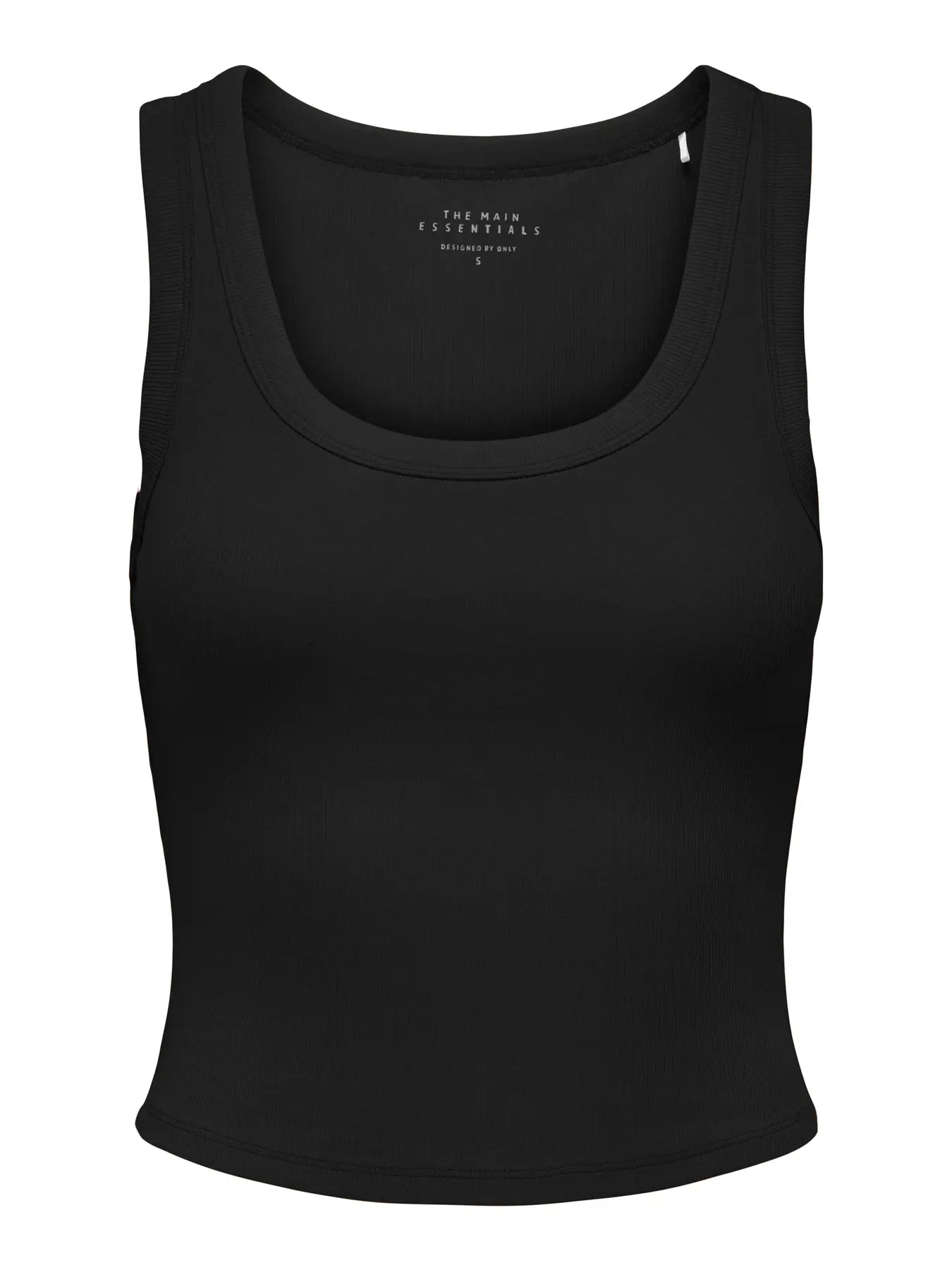 Top cropped smanicato basico