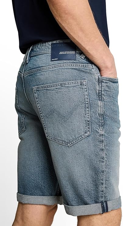 Jeans Straight corto