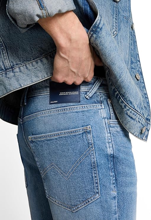 Jeans Straight corto
