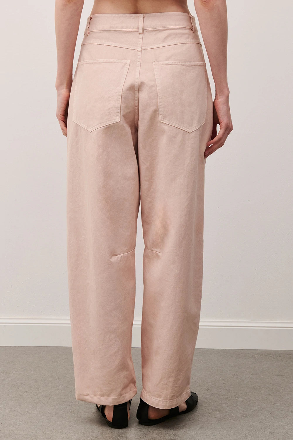 Pantalone barrel colorato