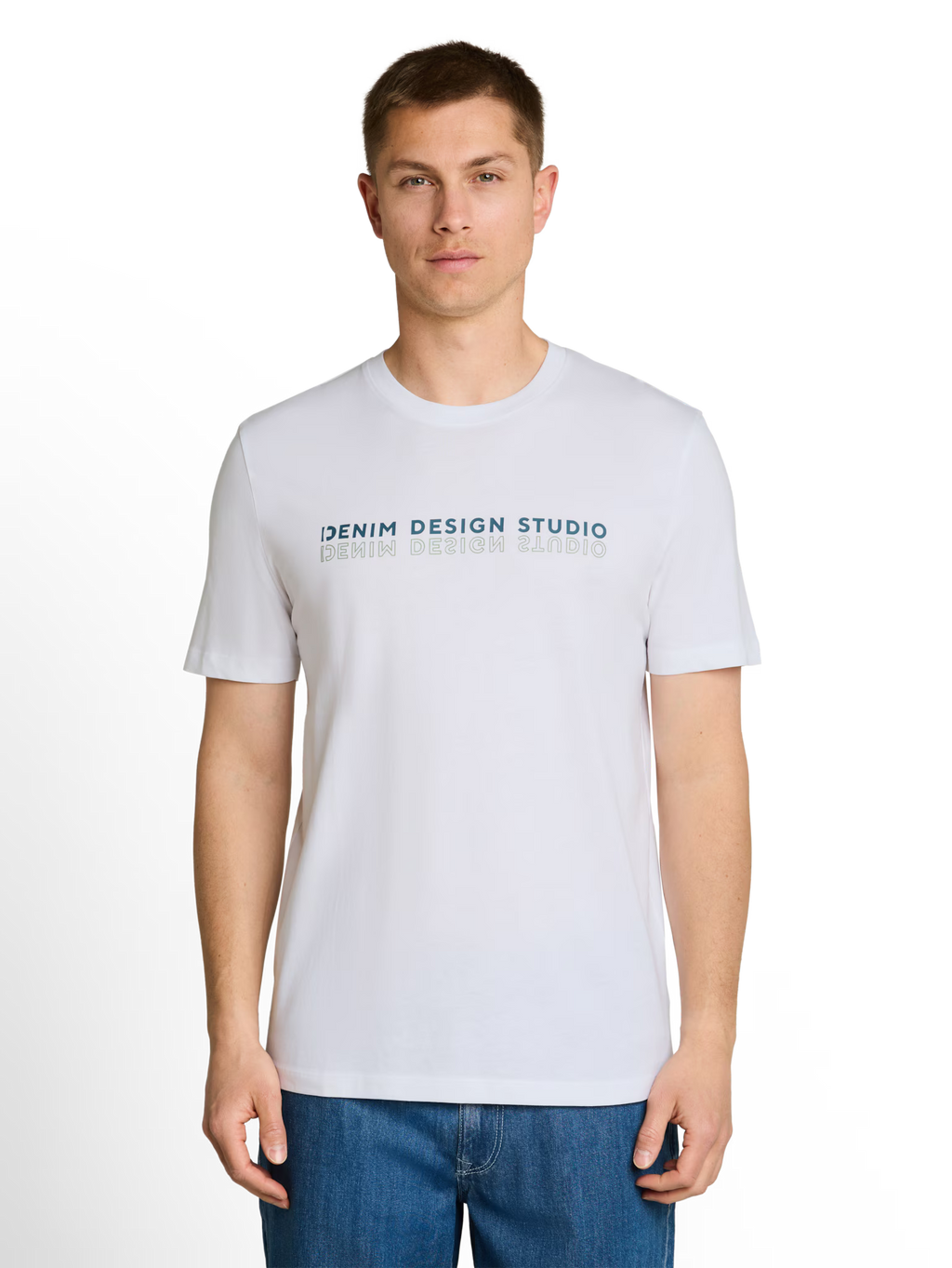 T-shirt bianca con scritta