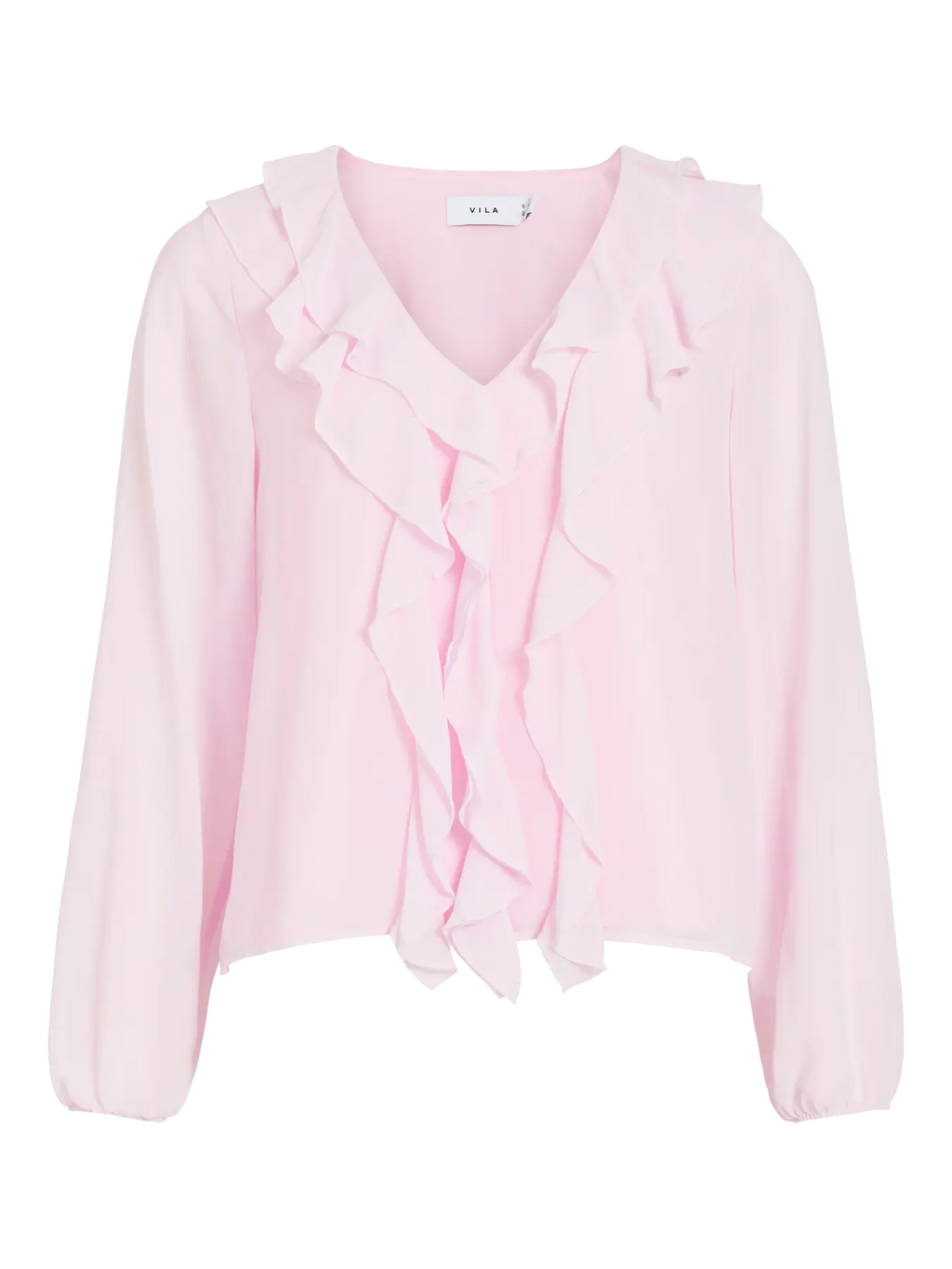 Blusa con voulant