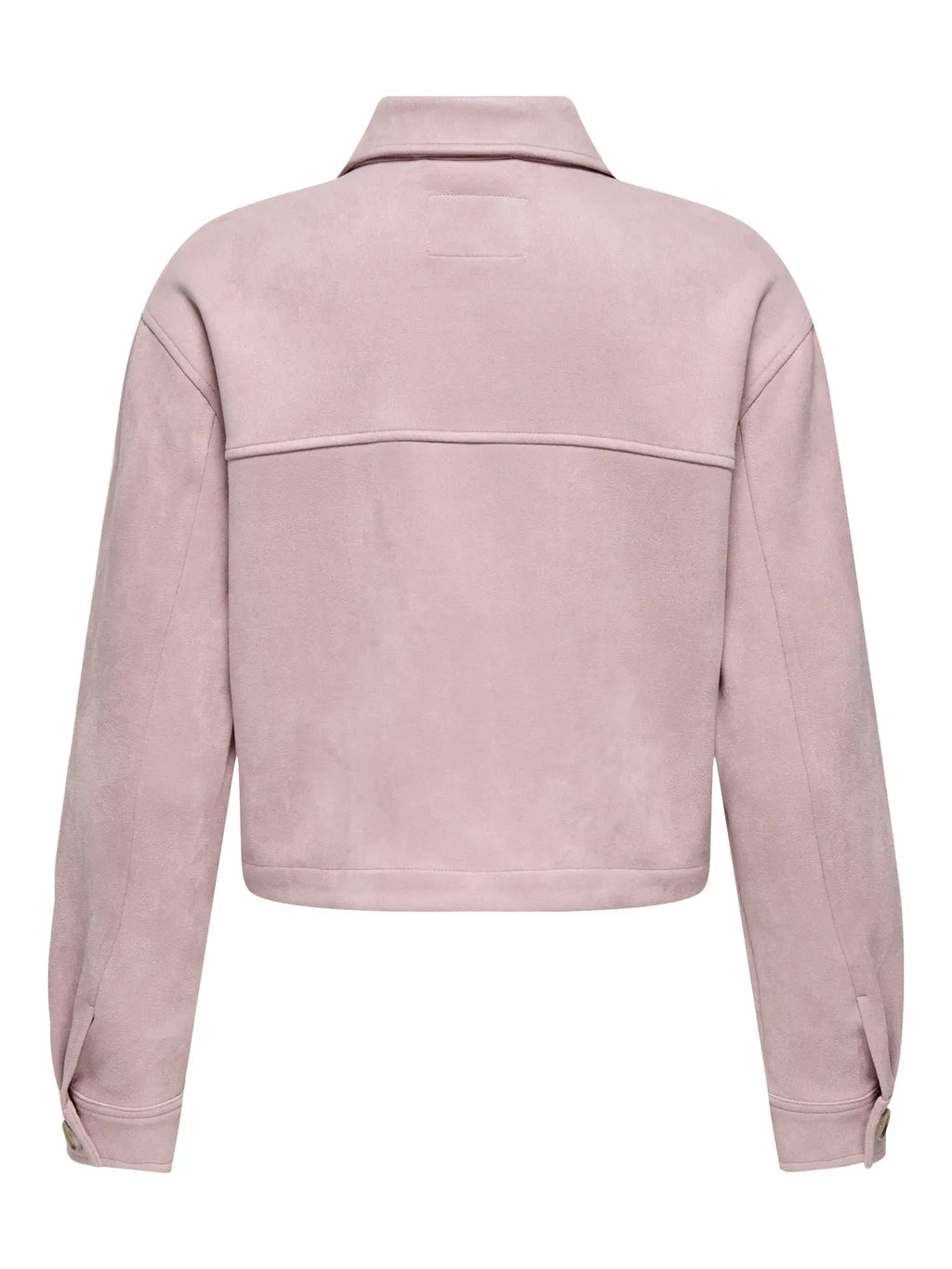Camicia-giacca in suede