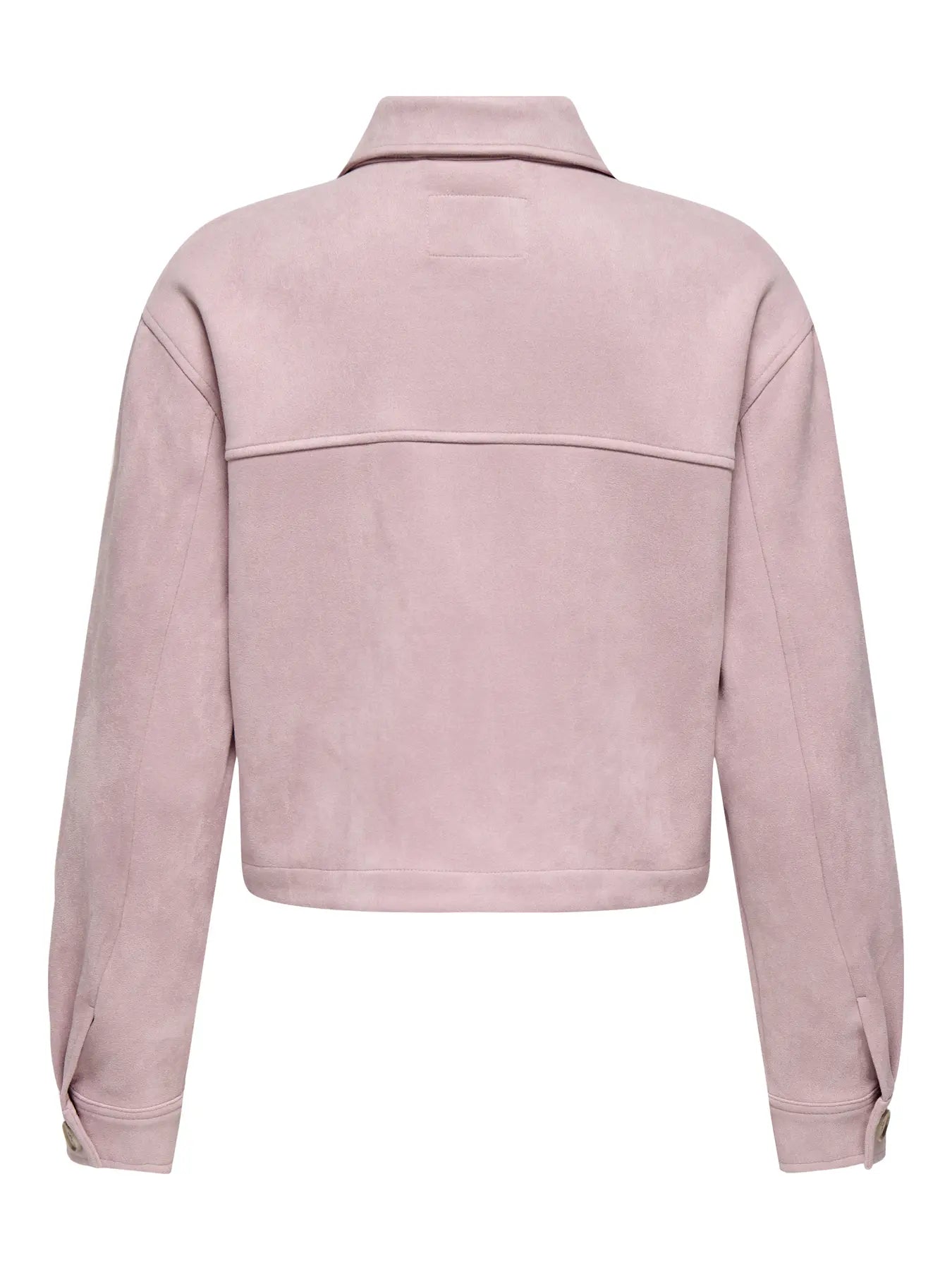 Camicia-giacca in suede