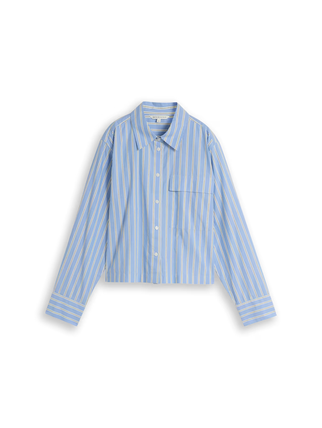 Boxy poplin shirt