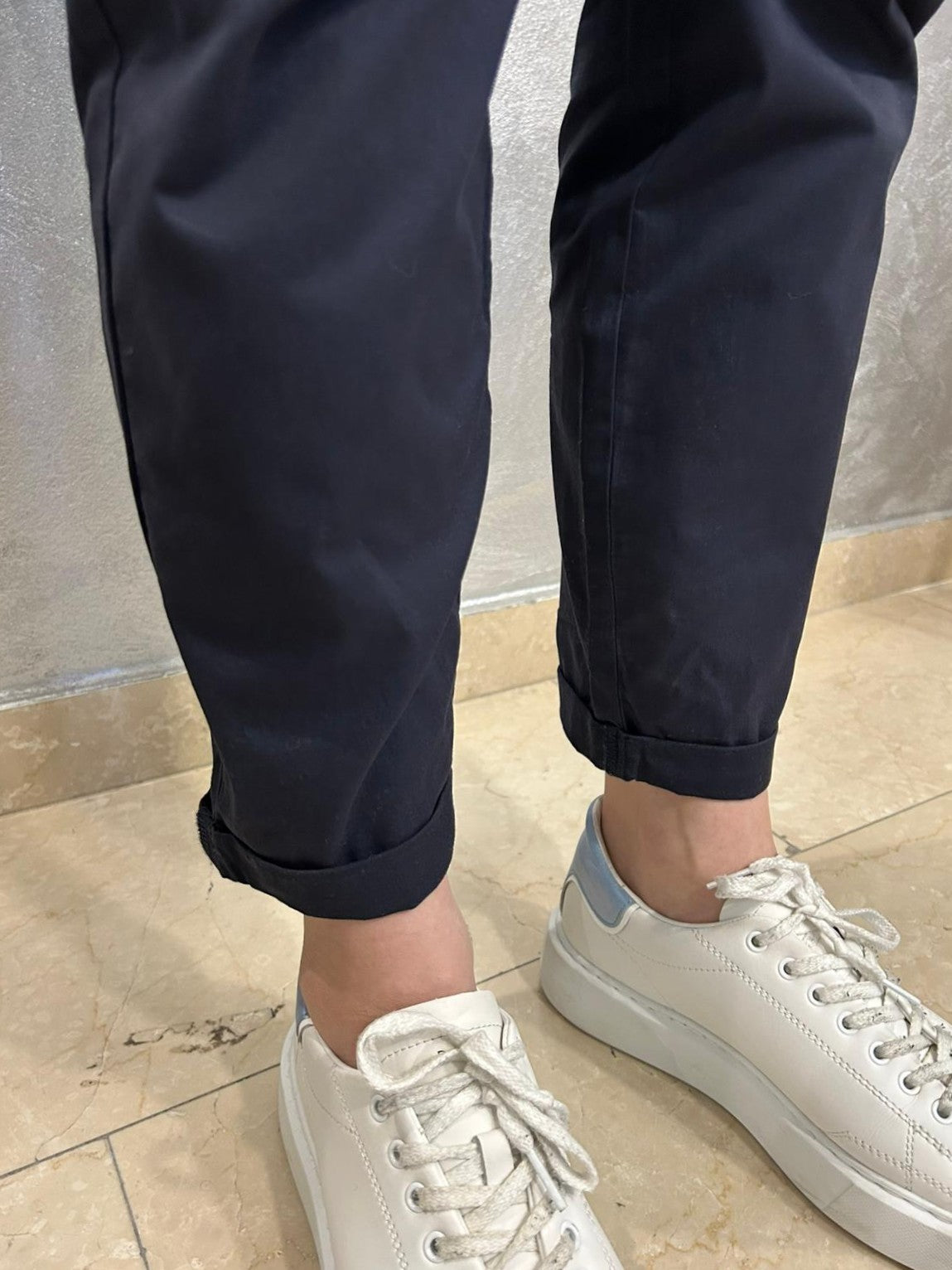 Pantalone chino Biana con cintura