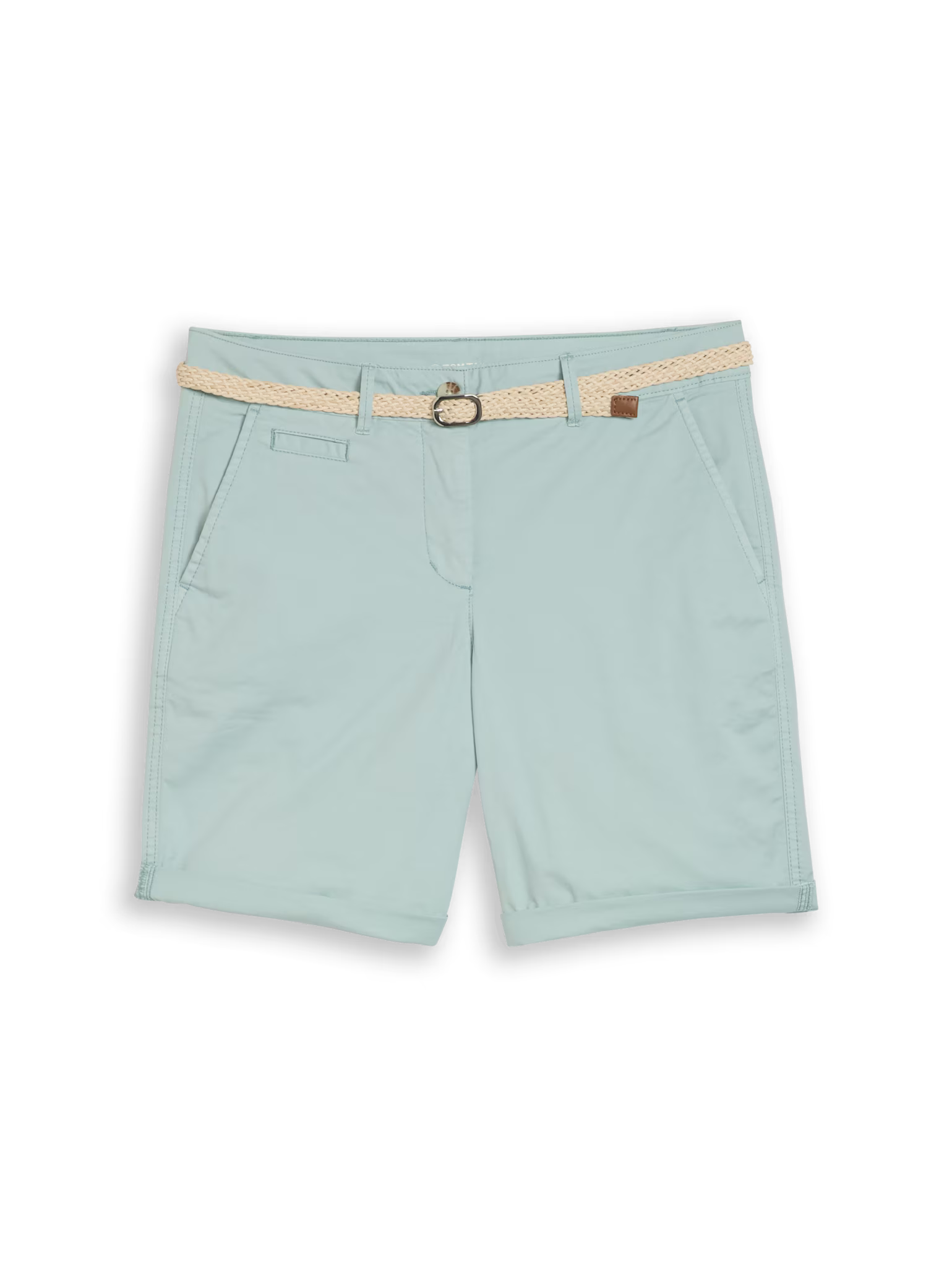 Chino bermuda shorts con cintura
