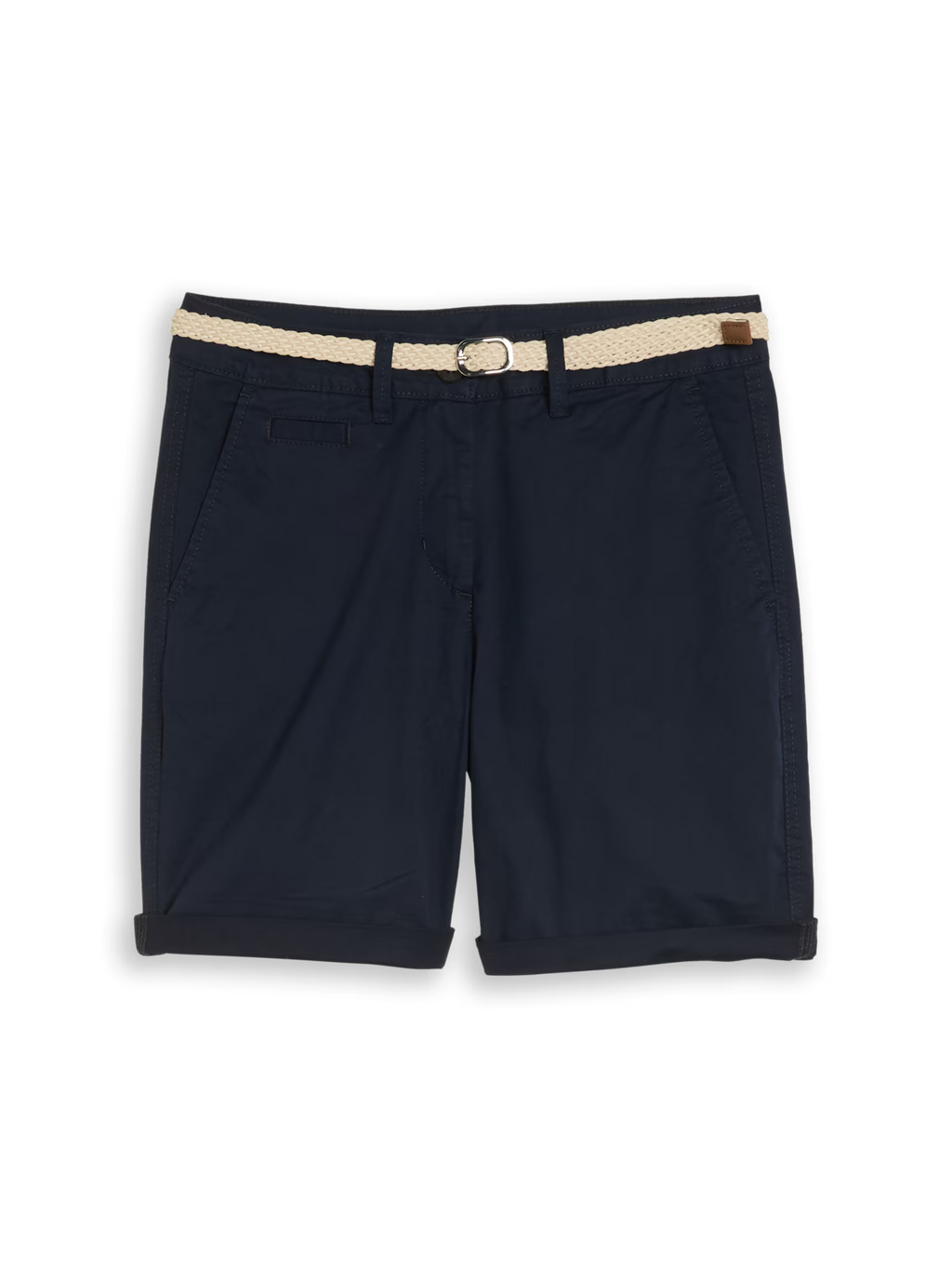 Chino bermuda shorts con cintura