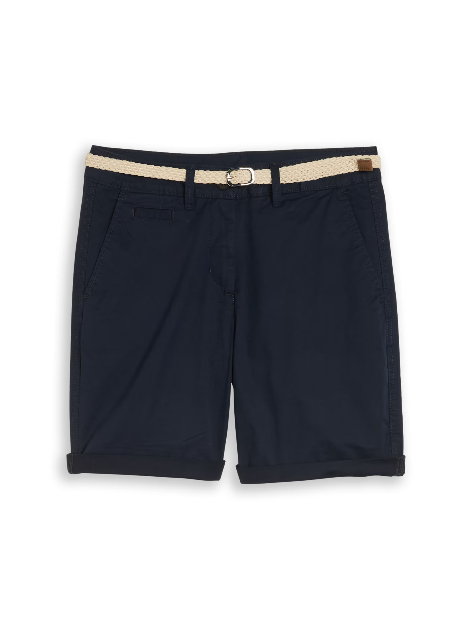 Chino bermuda shorts con cintura