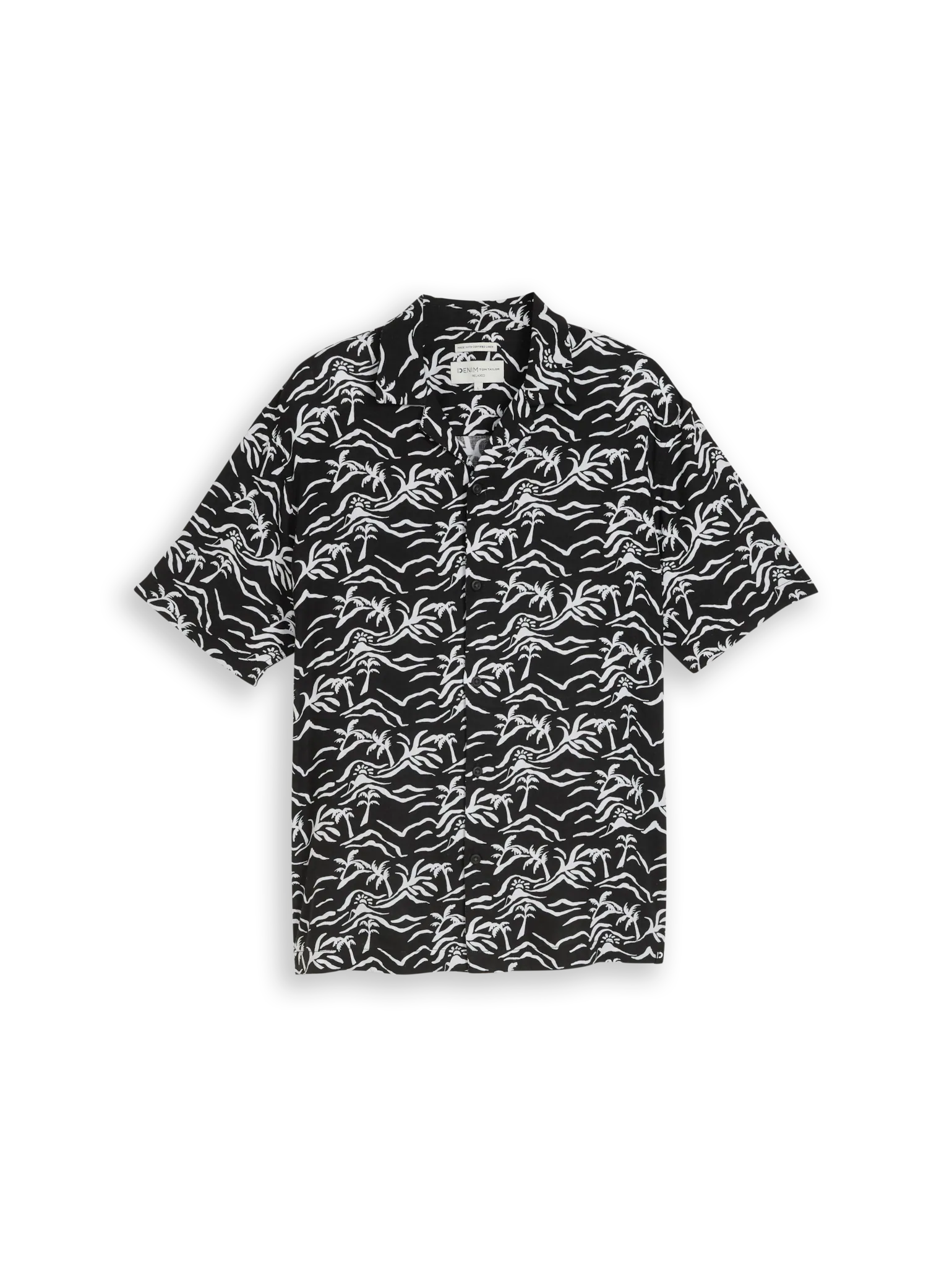Camicia relaxed stampata