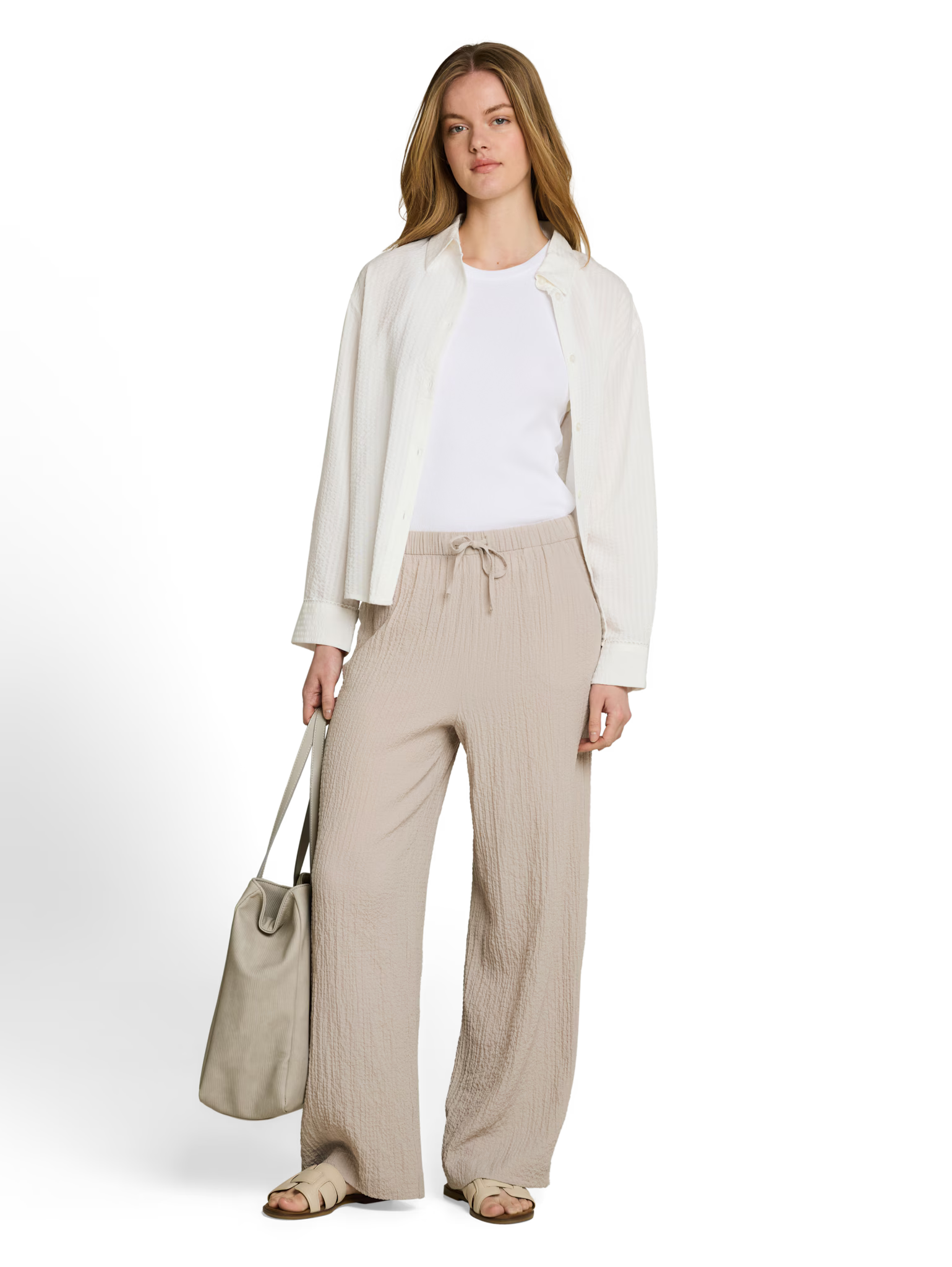 Pantalone wide leg