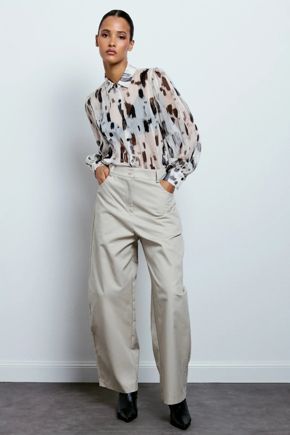 Pantalone barrel