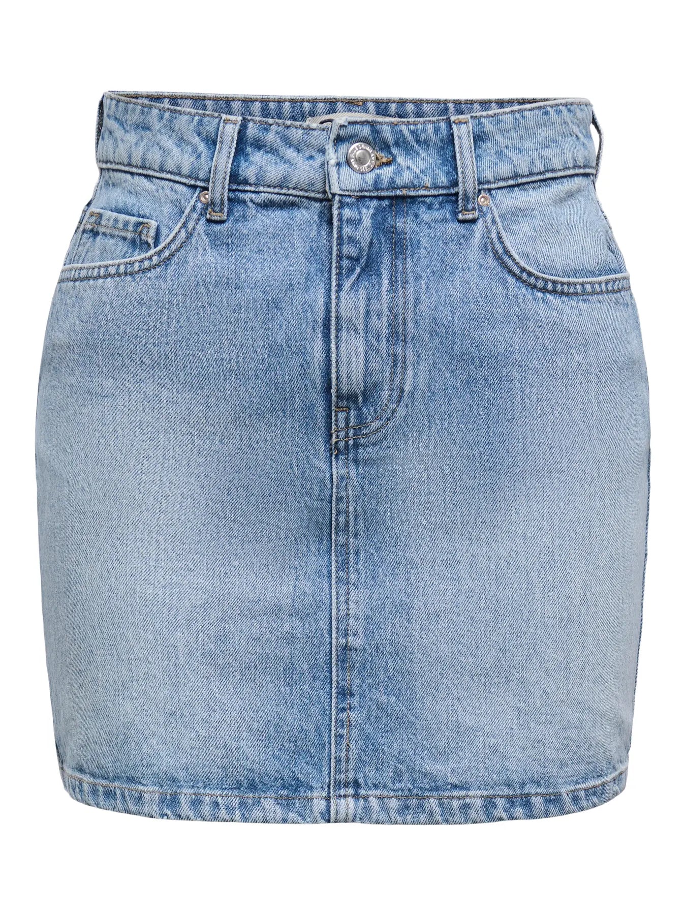 Gonna corta in denim