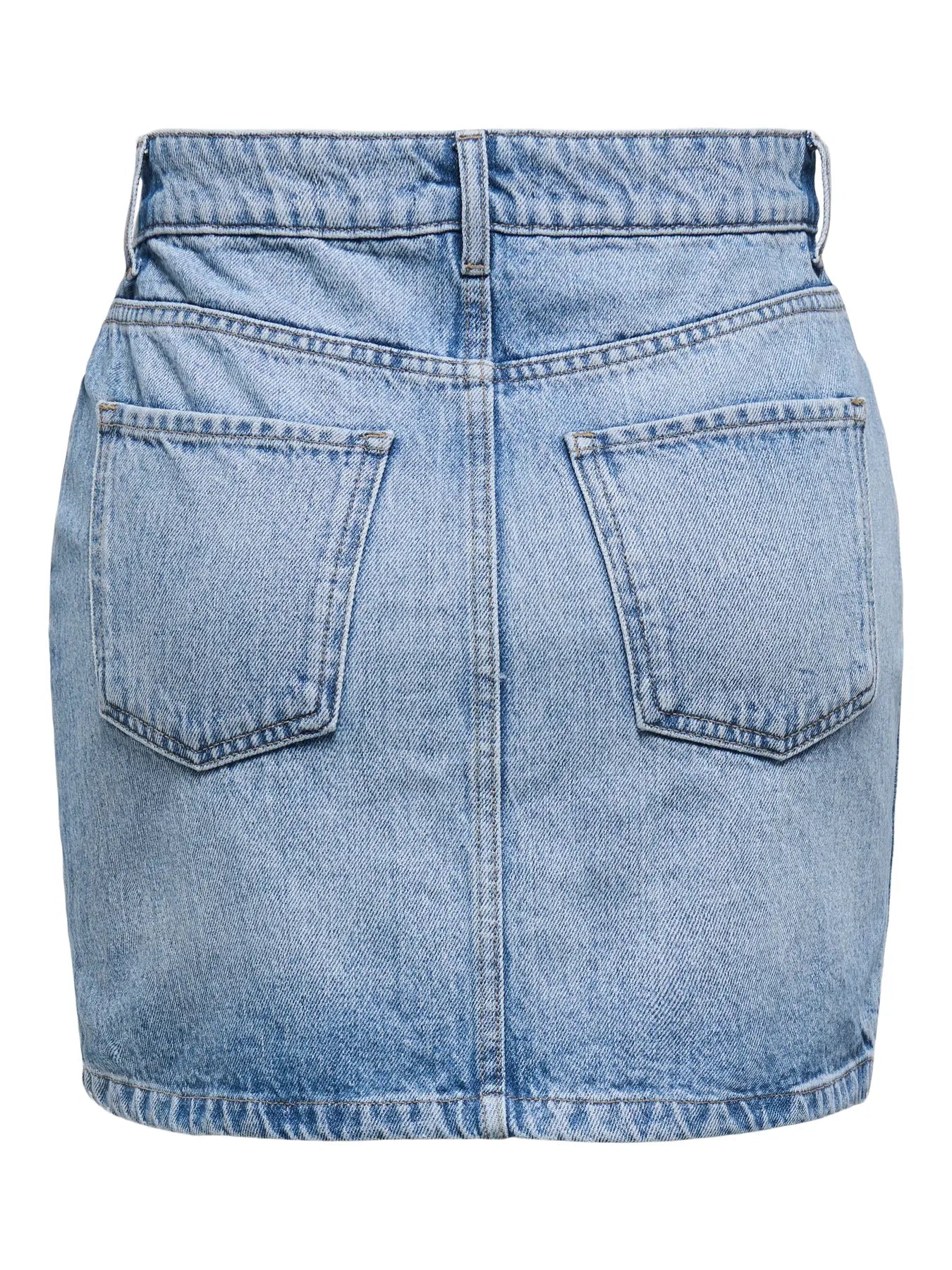 Gonna corta in denim