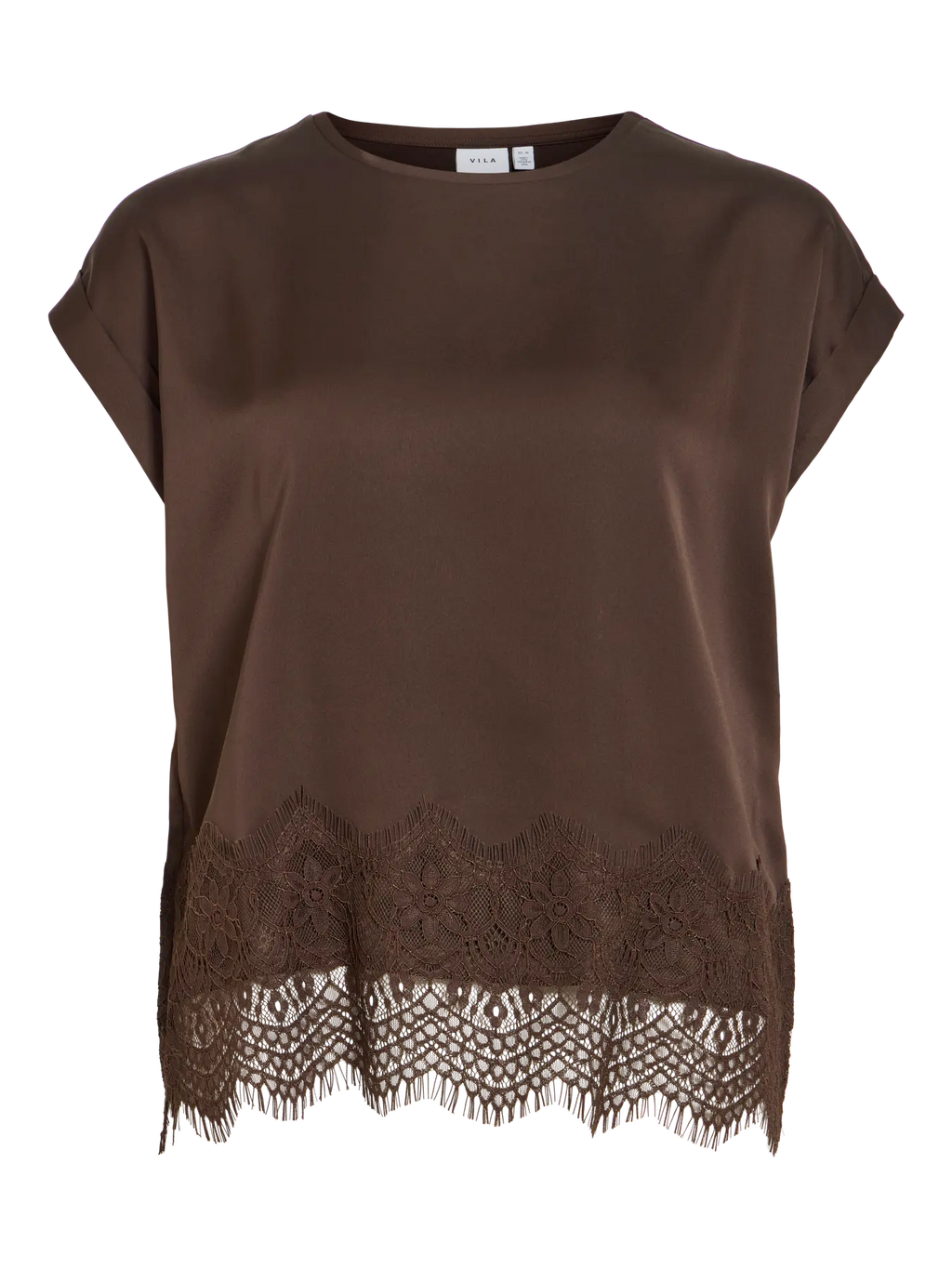 Top con pizzo