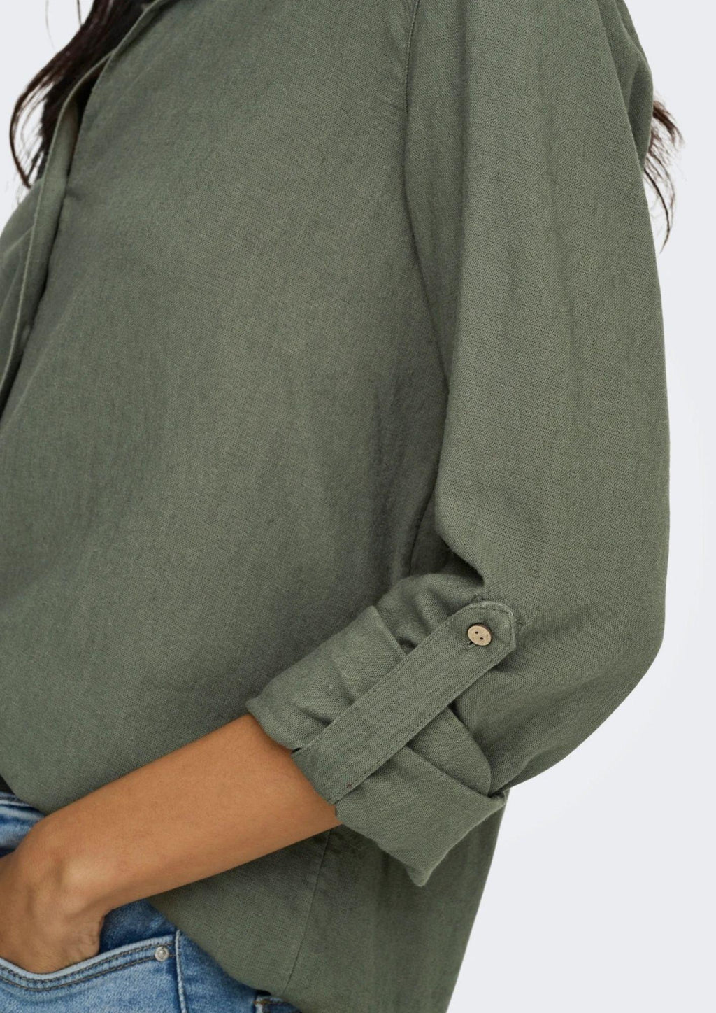 Camicia misto lino