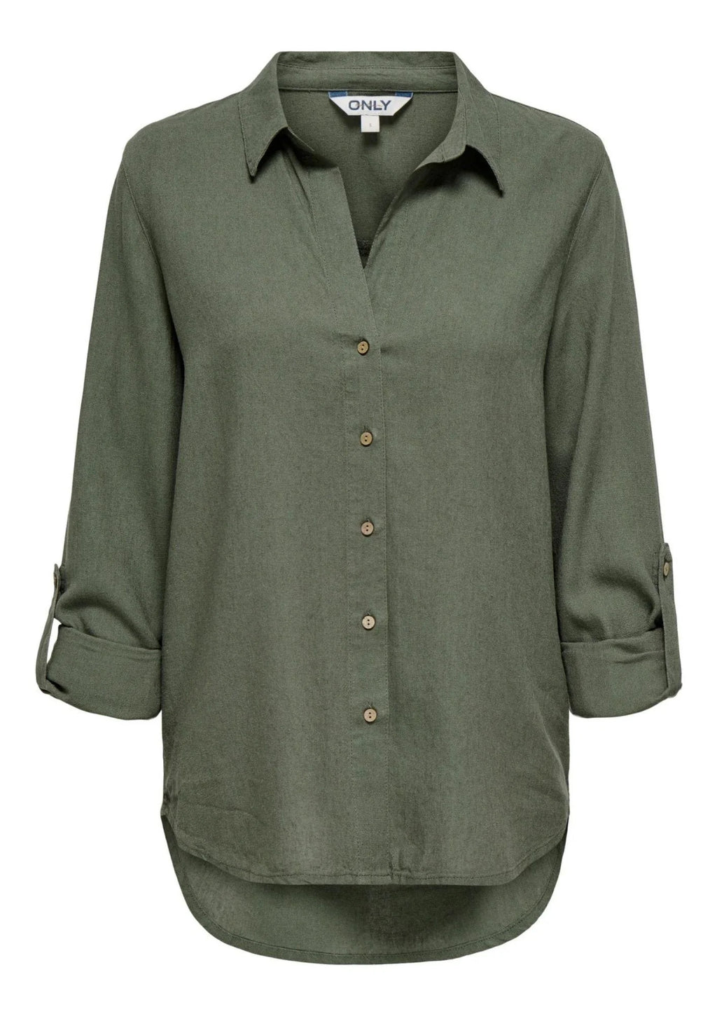 Camicia misto lino