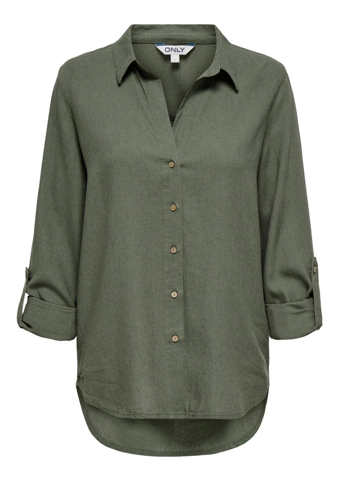 Camicia misto lino