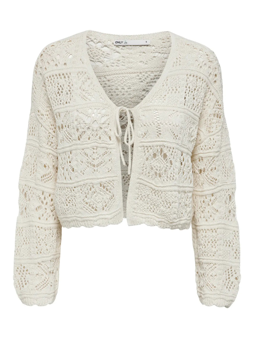 Cardigan lavorato