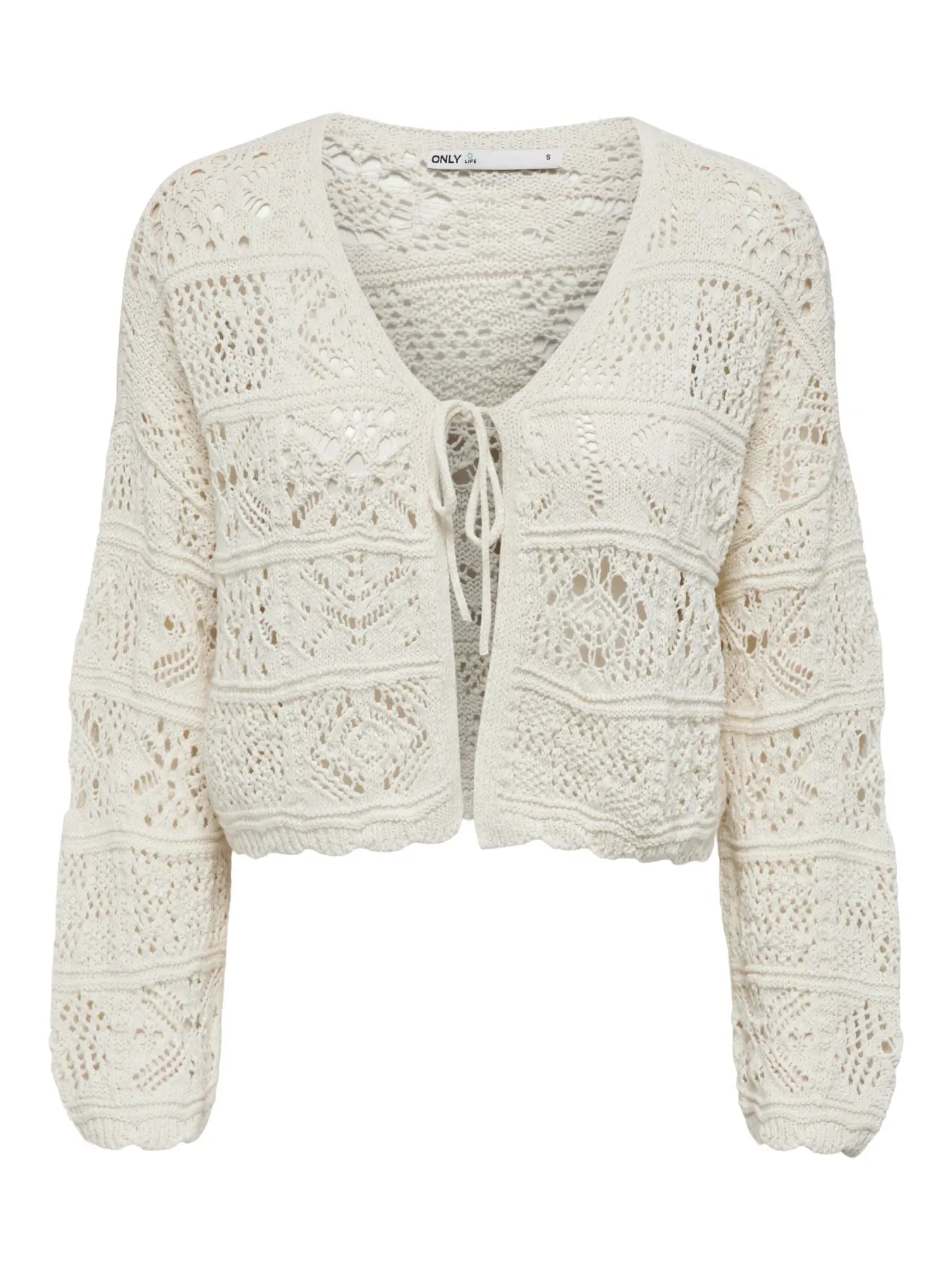 Cardigan lavorato
