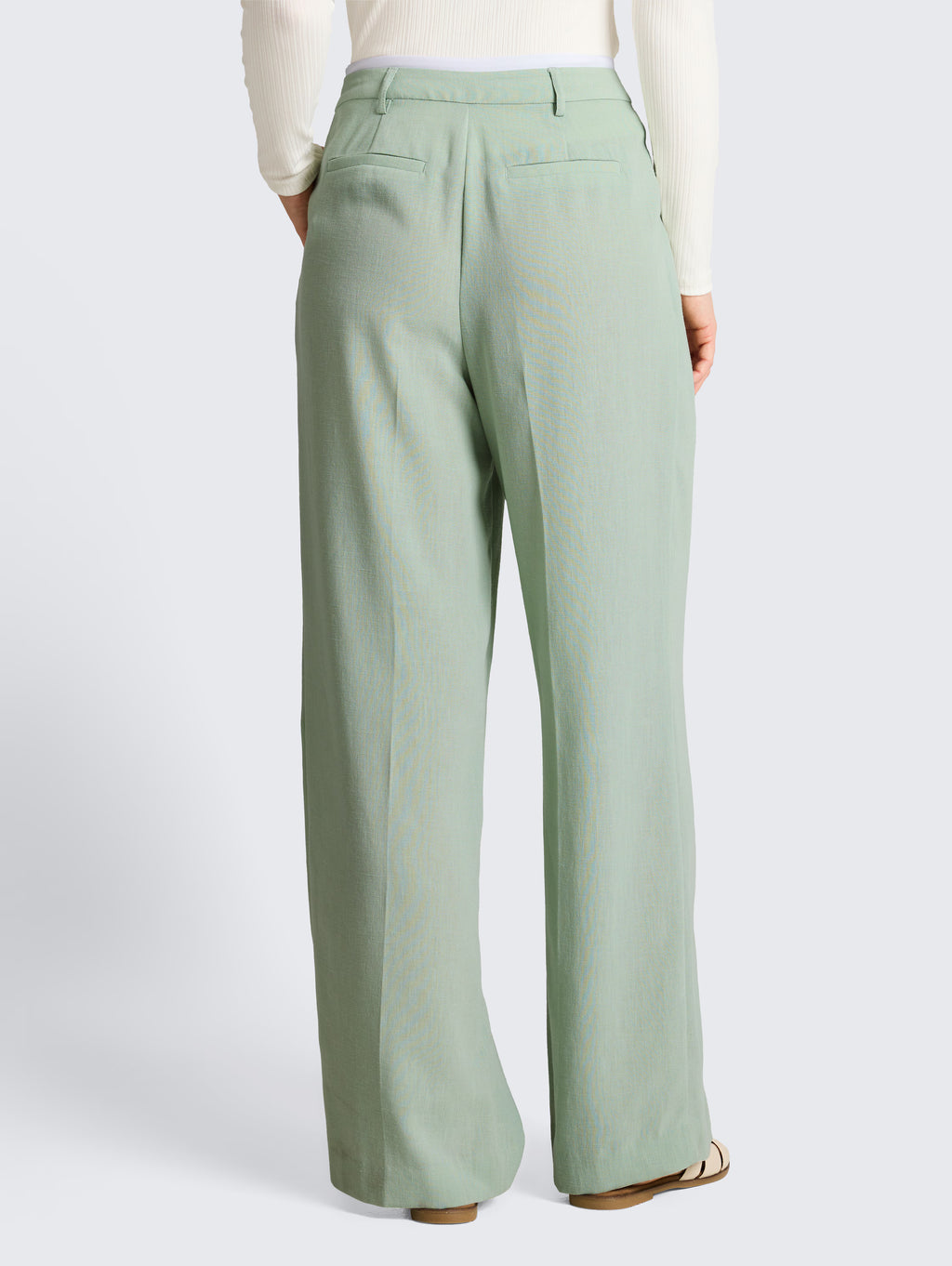 Pantalone con bordino bianco