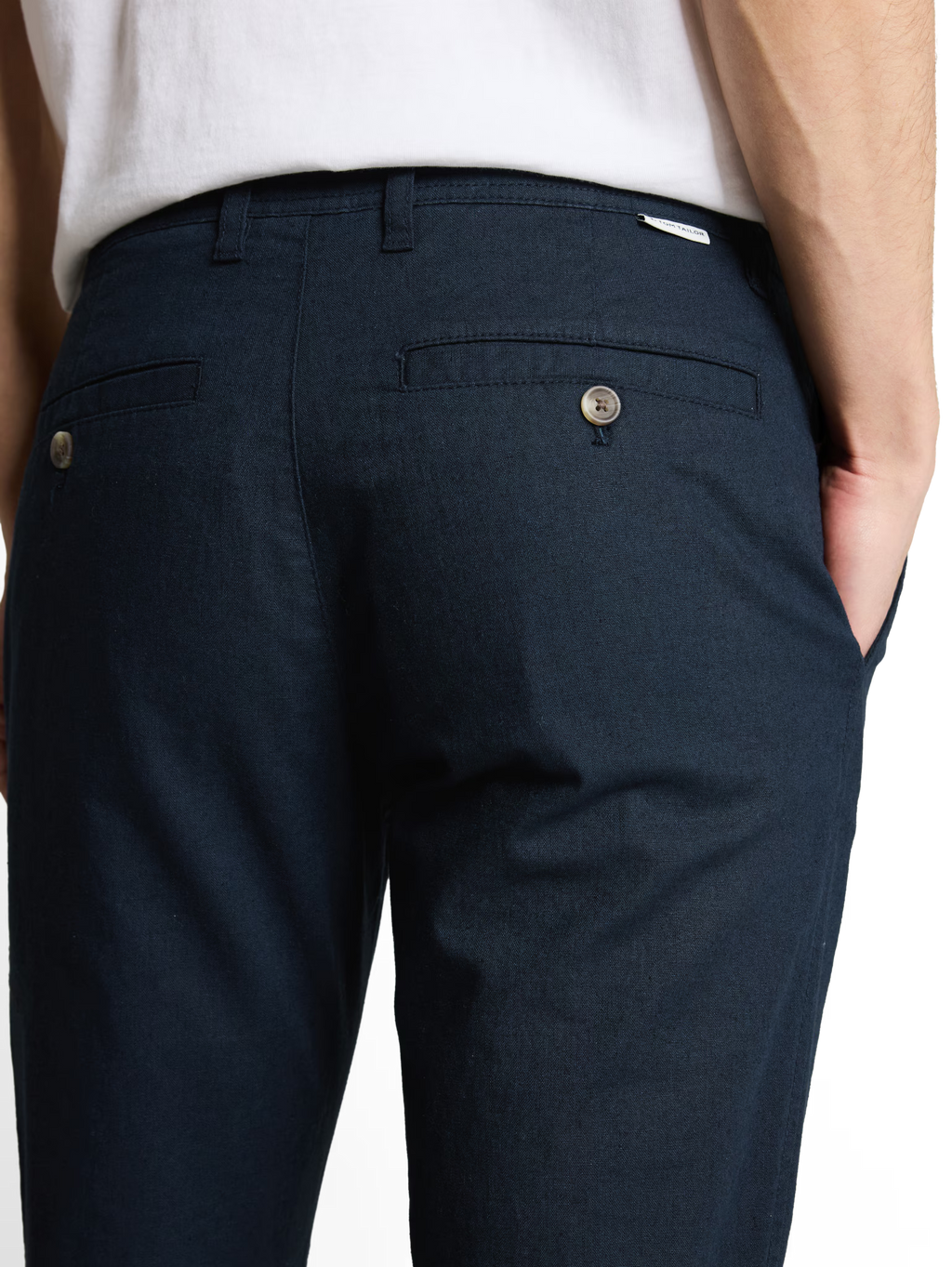 Pantalone misto lino