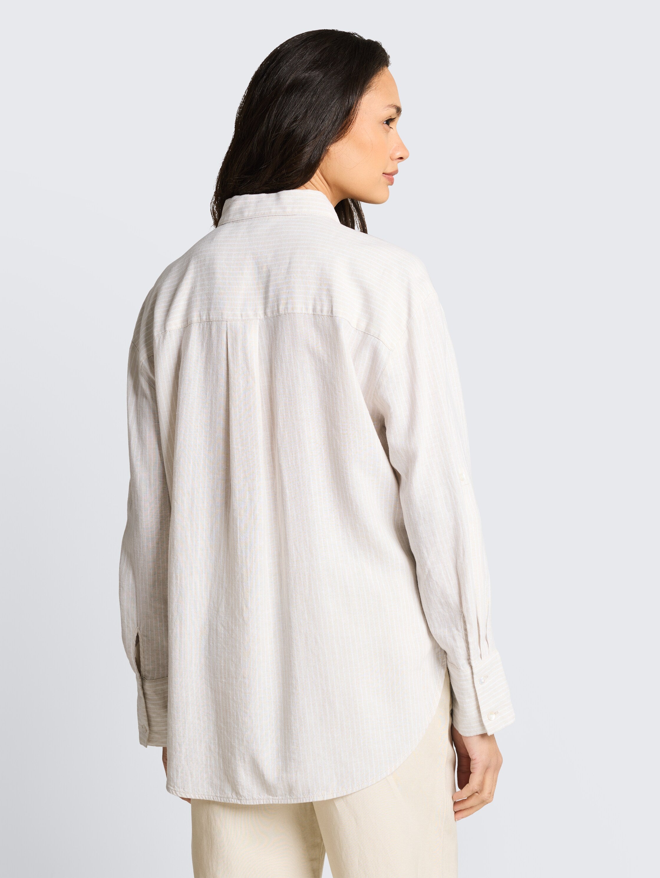 Camicia misto lino