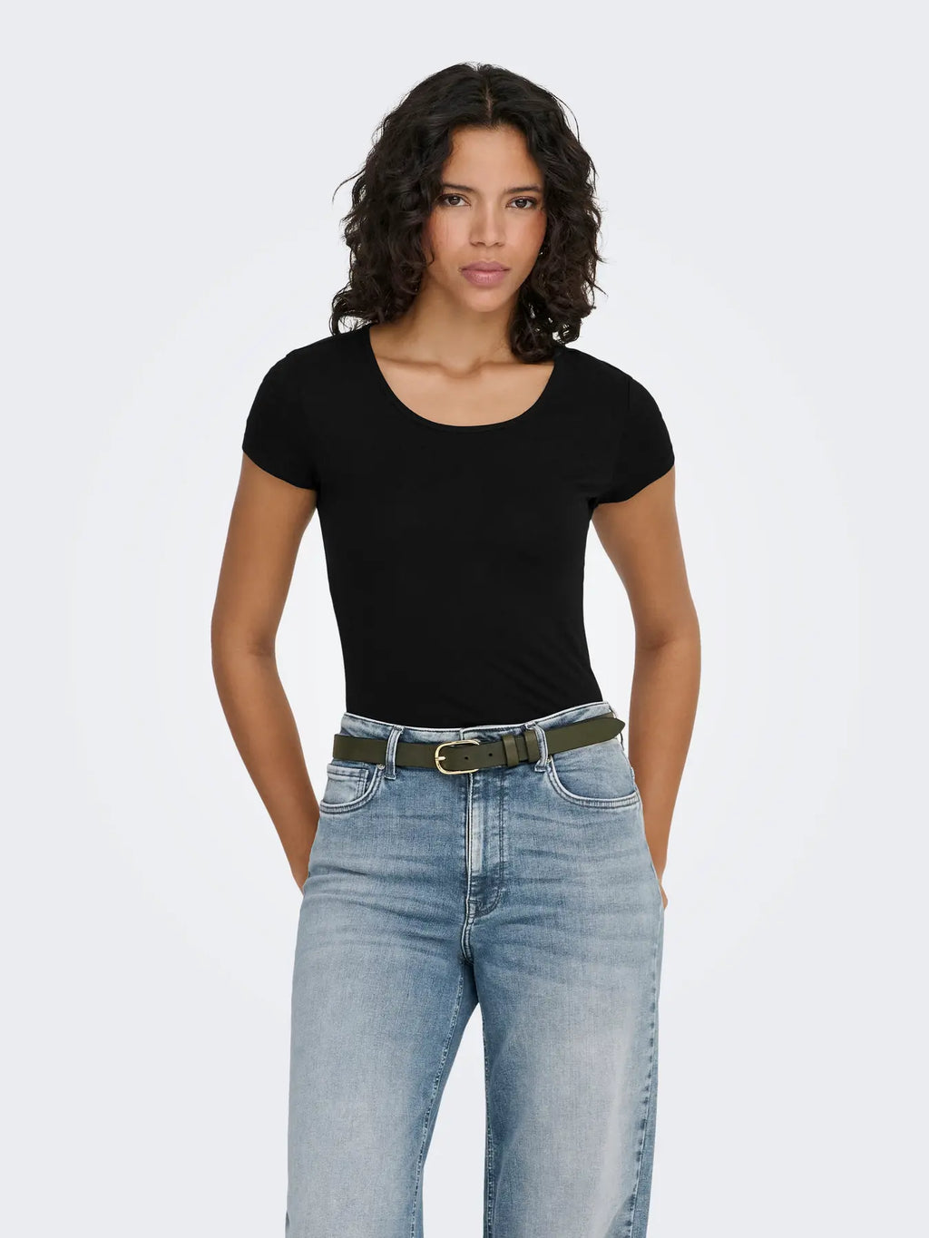 T-shirt basica slim fit