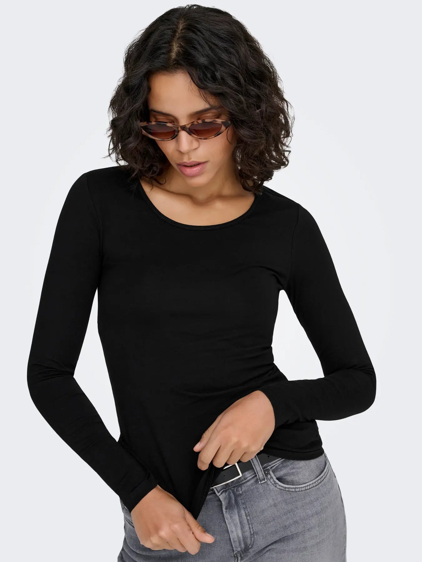 T-shirt manica lunga slim fit