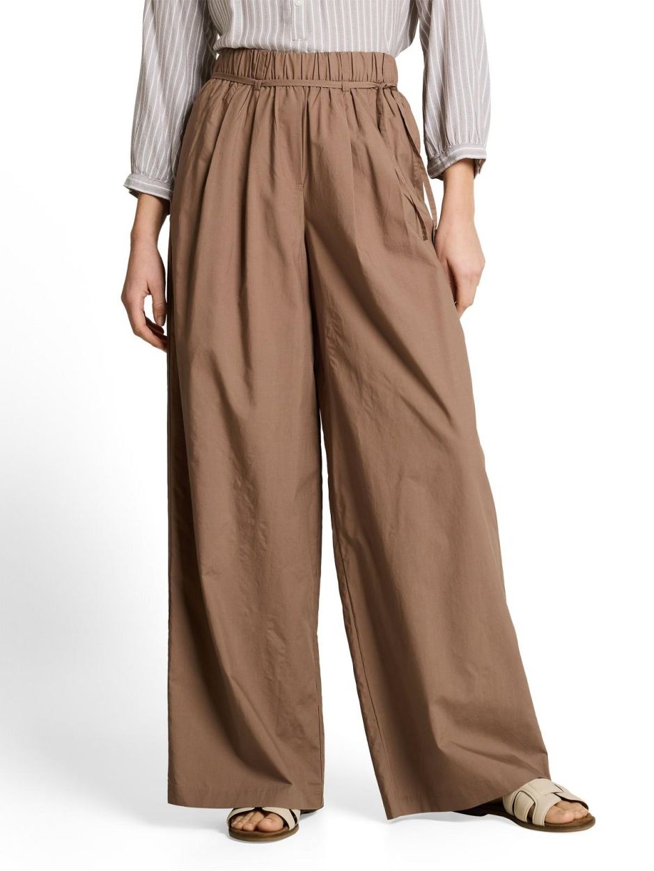 Pantalone palazzo con elstico