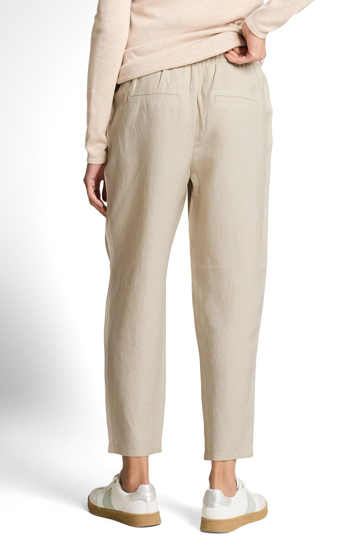 Pantalone loose misto lino