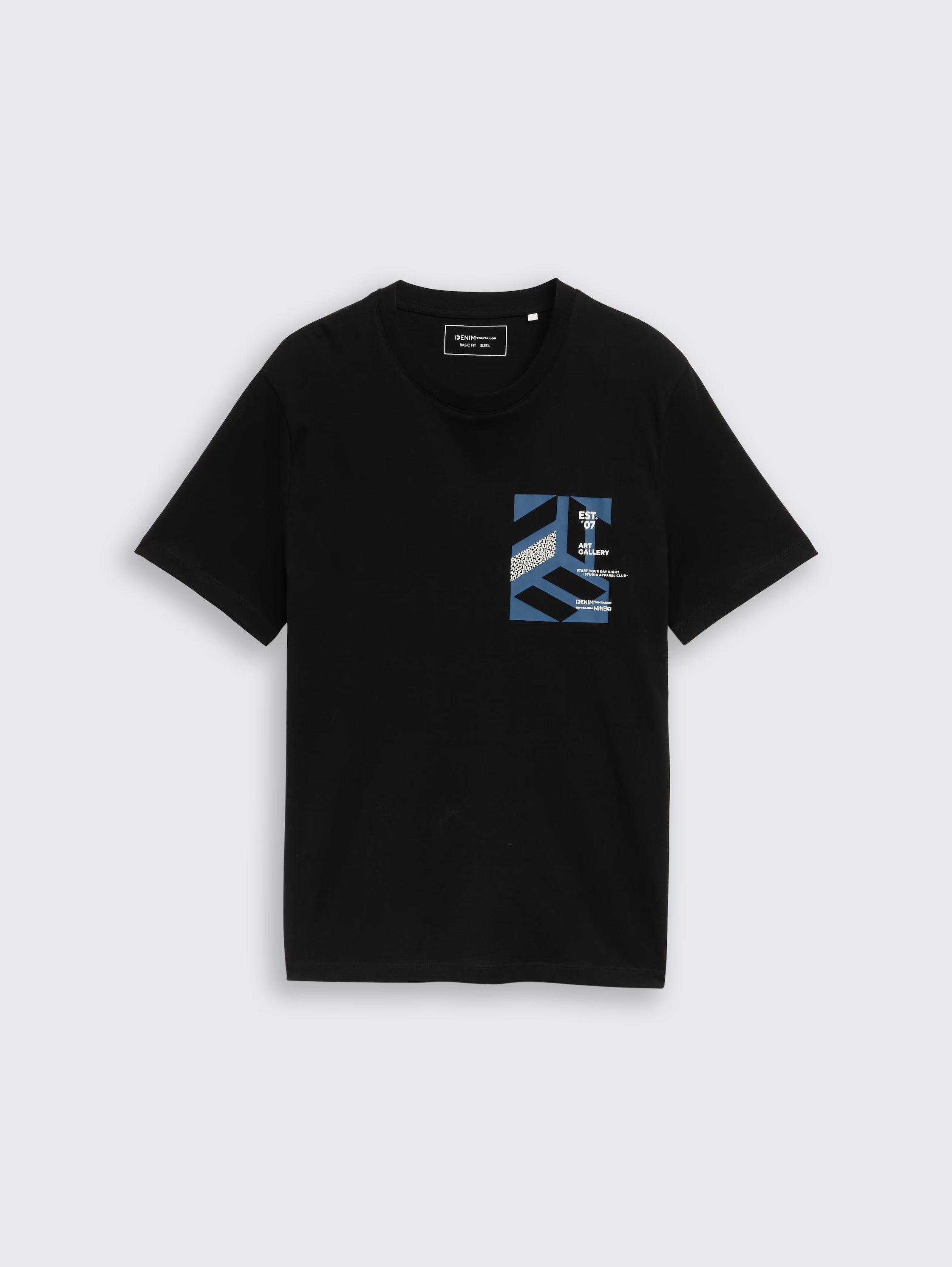 T-shirt con stampa taschino