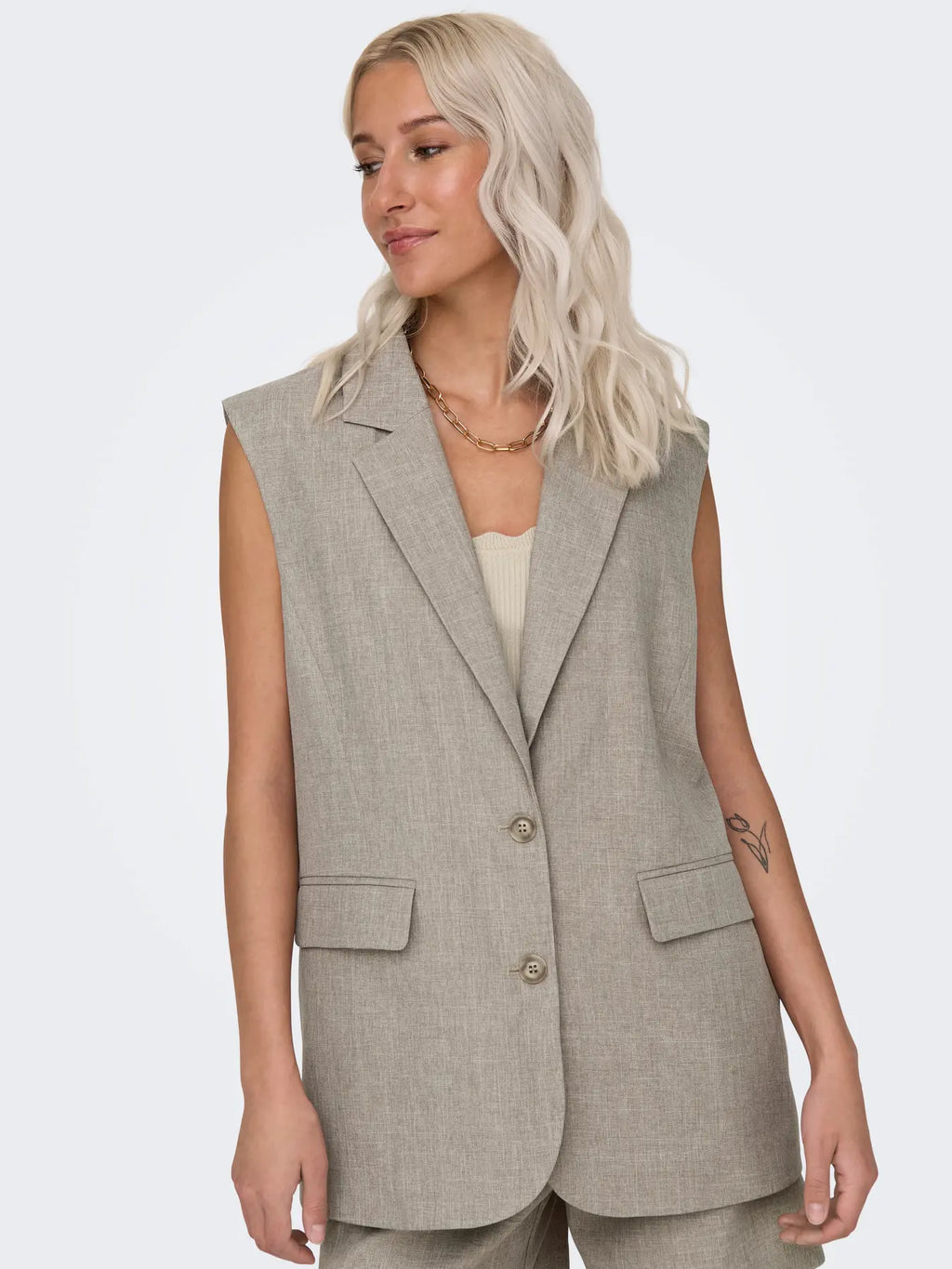 Gilet oversize