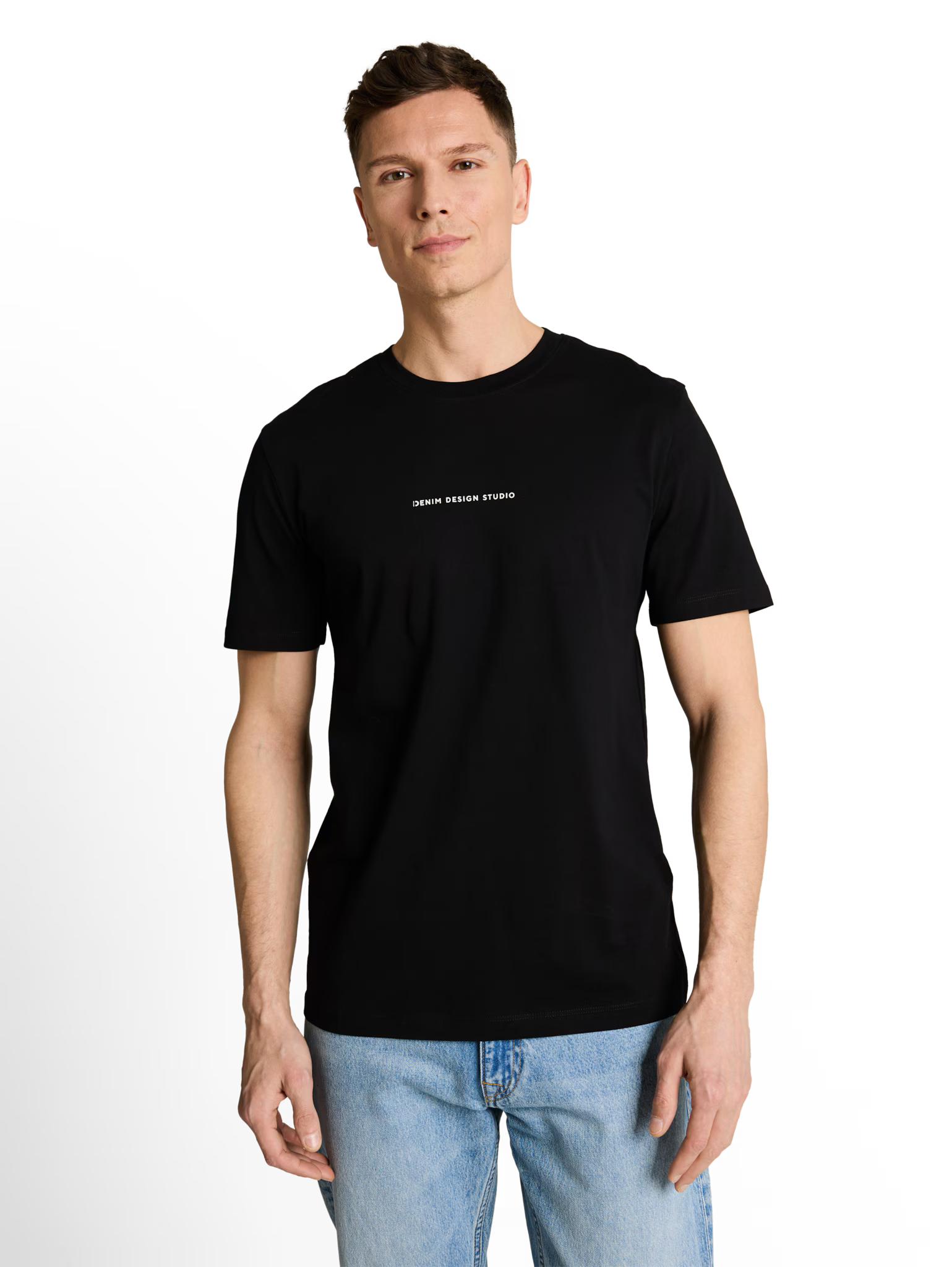 T-shirt con stampa dietro