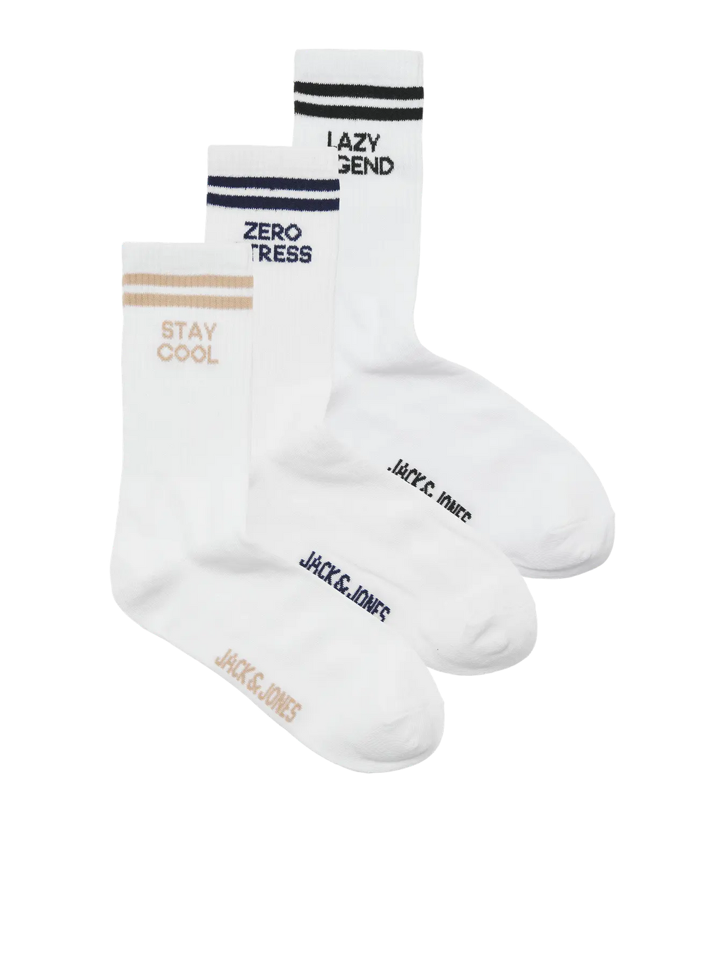 Calzini con scritta (3 pack)