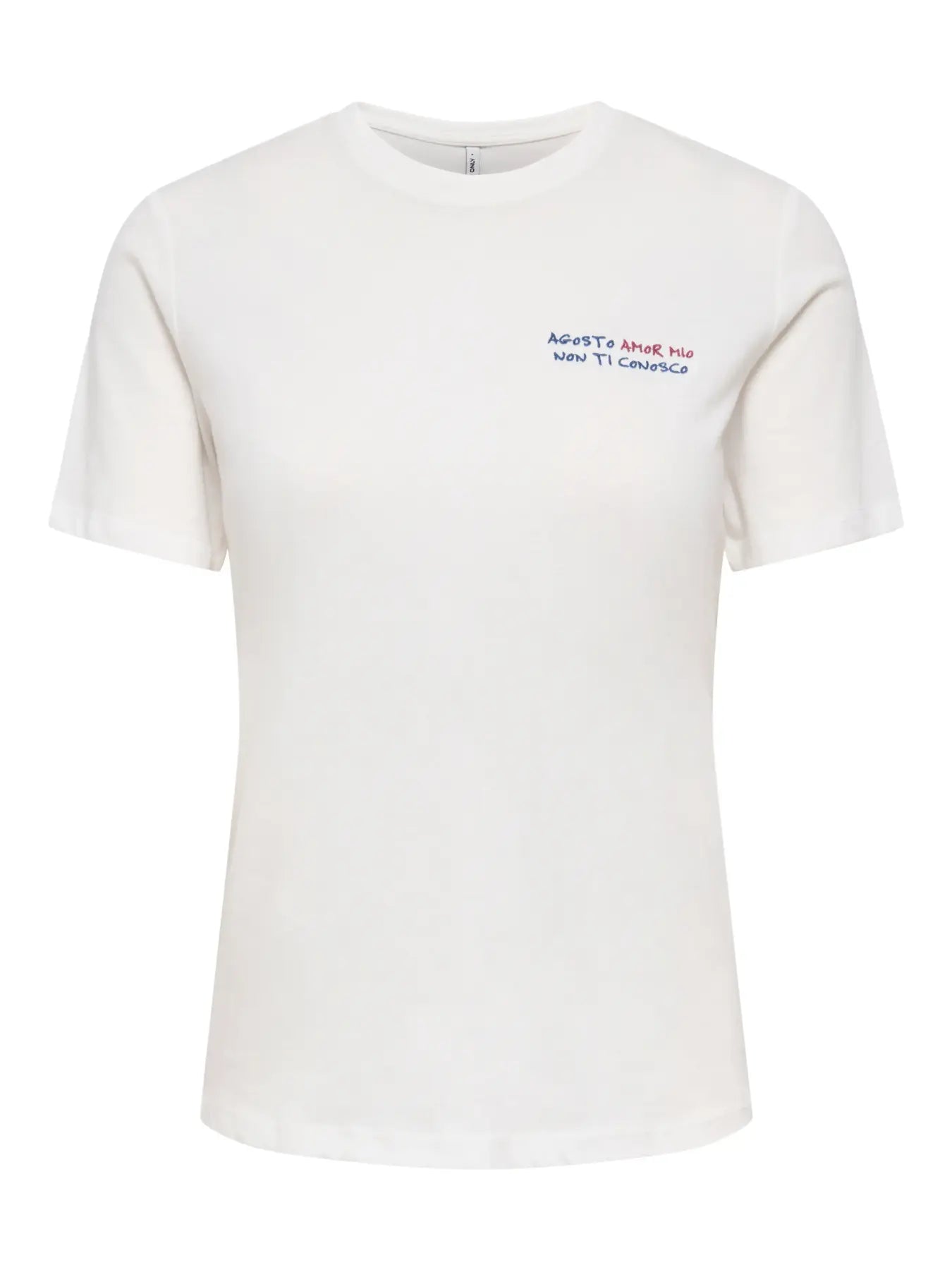 T-shirt con scritta