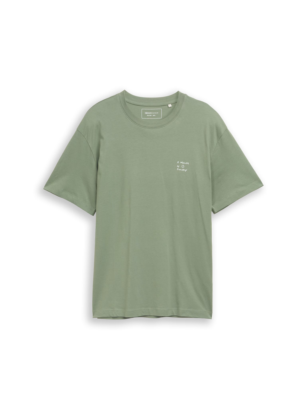 T-shirt relaxed con scritta
