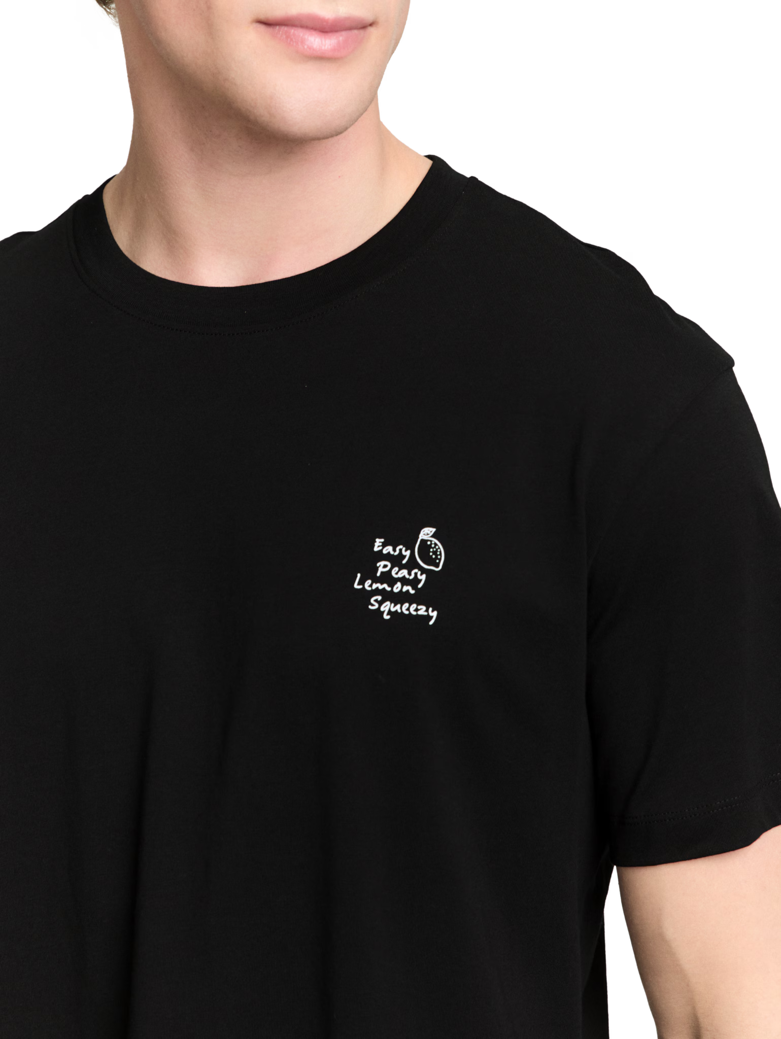 T-shirt relaxed con scritta