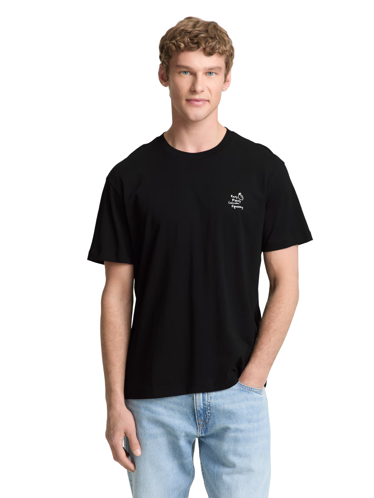 T-shirt relaxed con scritta
